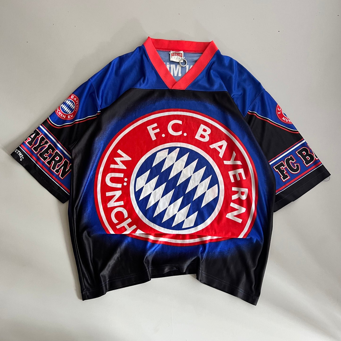 Large 90s Bayern Munich Nutmeg Shirt Jersey