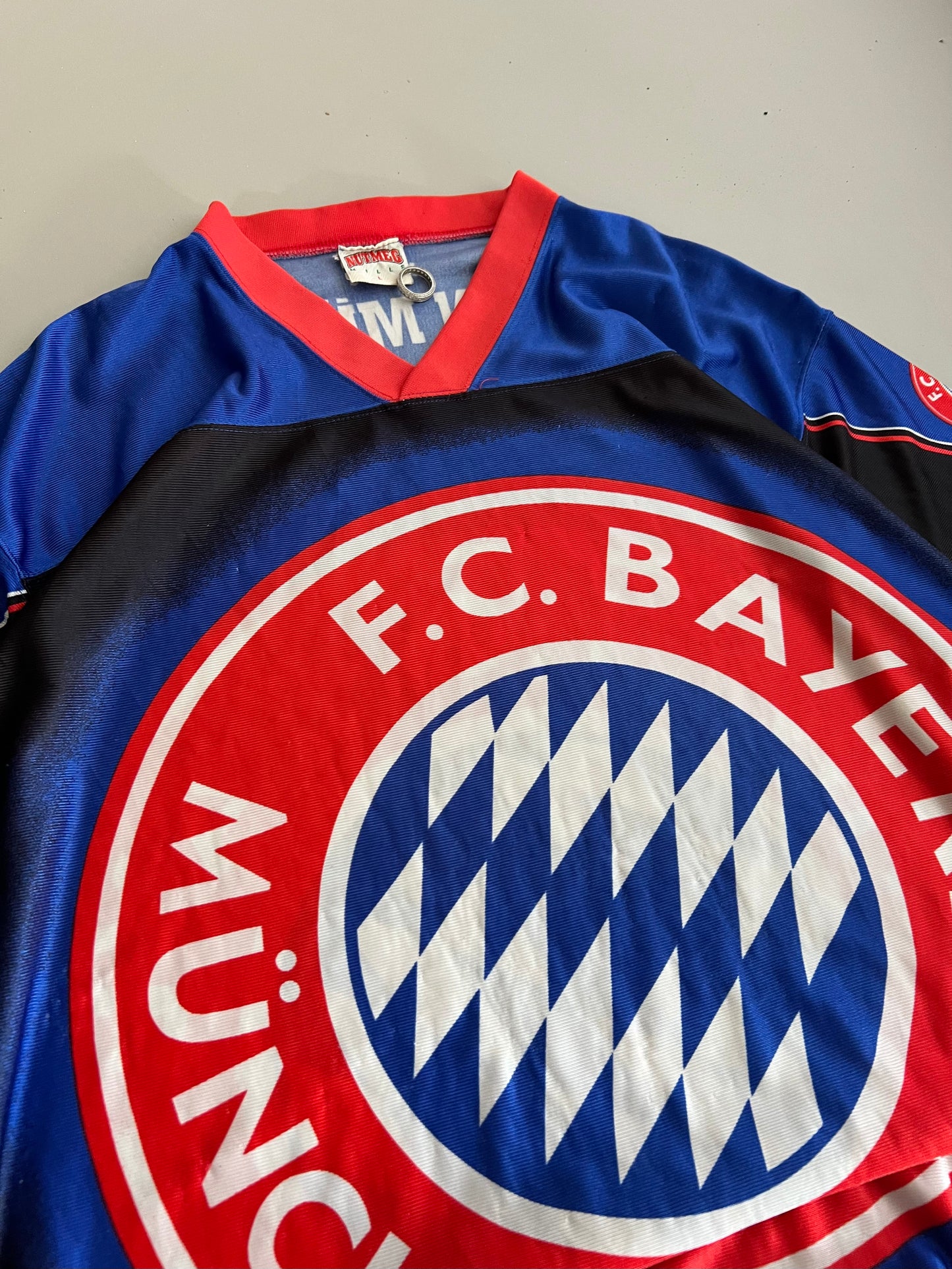 Large 90s Bayern Munich Nutmeg Shirt Jersey