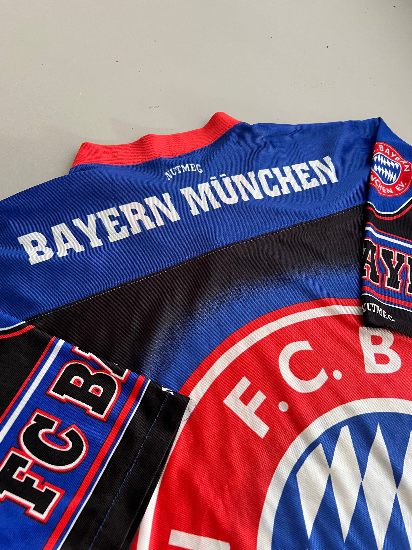 Large 90s Bayern Munich Nutmeg Shirt Jersey