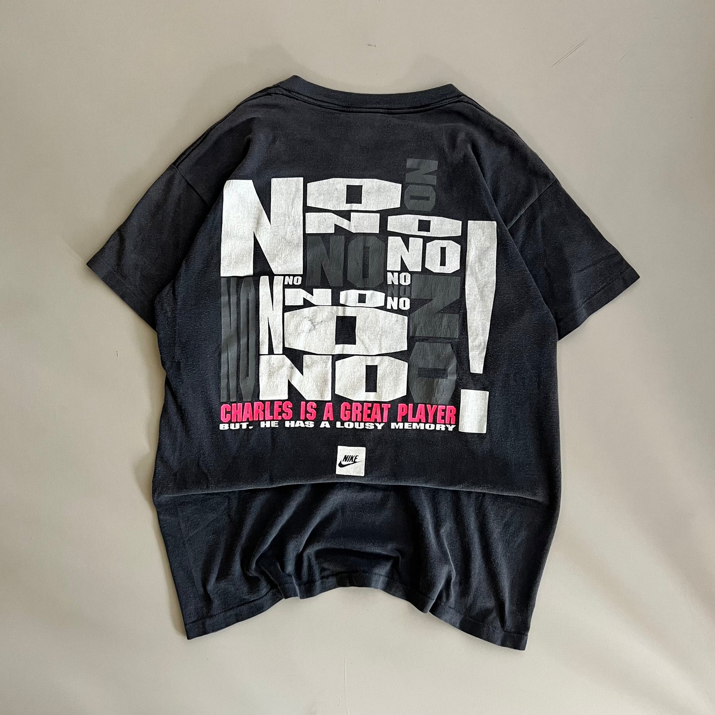 Medium 90s Charles Barkley Fined Nike T-shirt