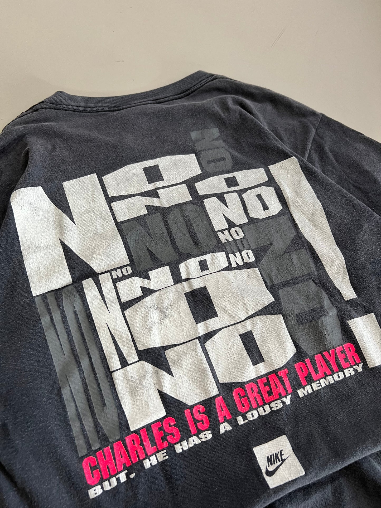 Medium 90s Charles Barkley Fined Nike T-shirt