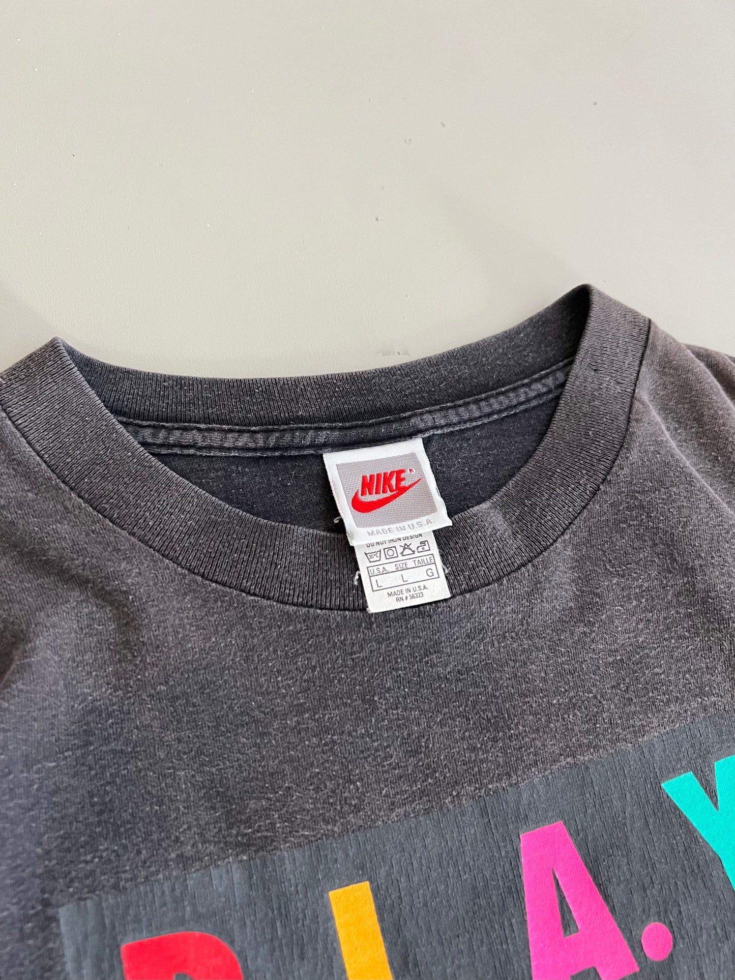 Large 90s Nike P.L.A.Y T-shirt