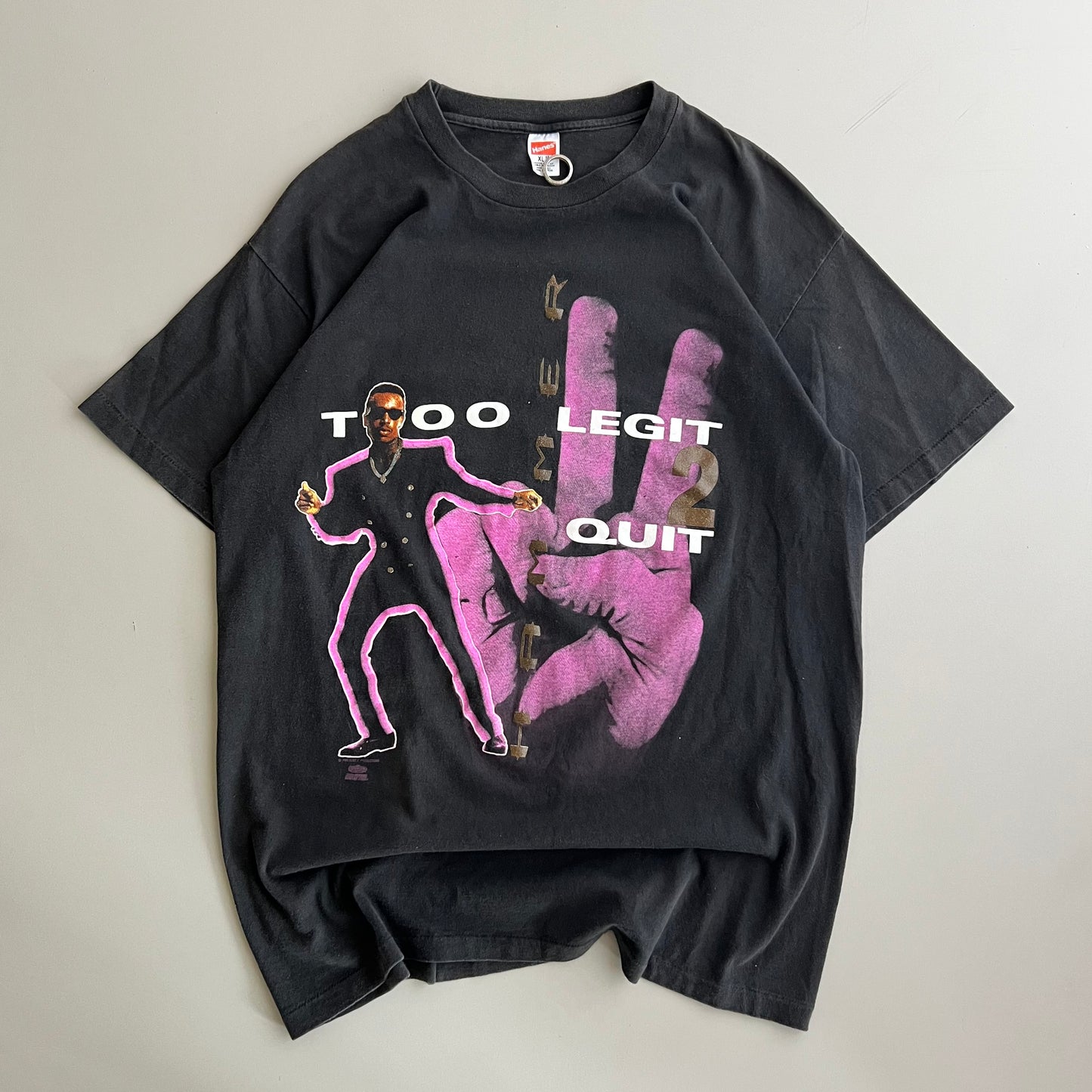 XL 1992 MC Hammer T-shirt
