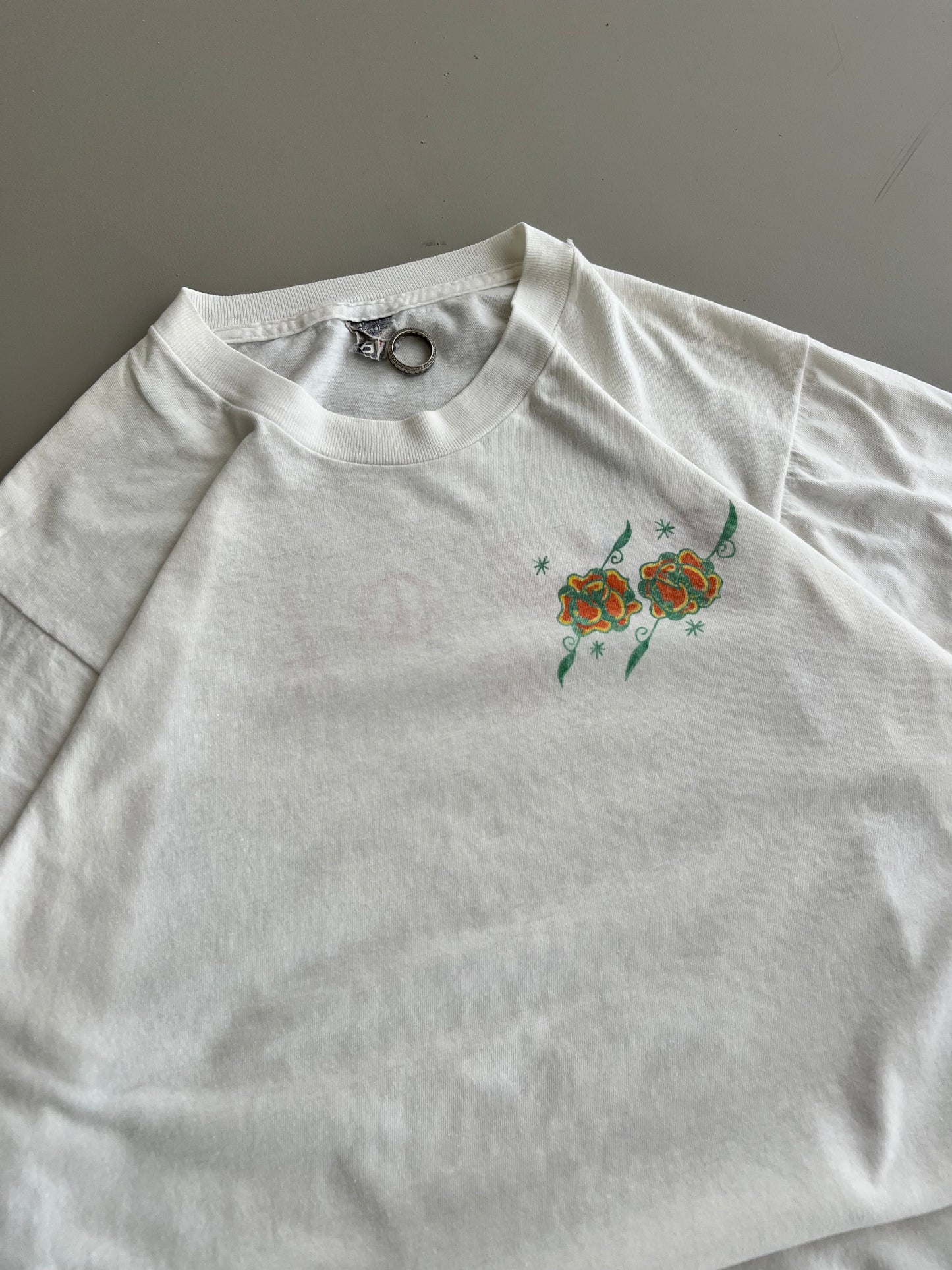 Large 80s Grateful Dead Philosophy Phil Lesh T-shirt