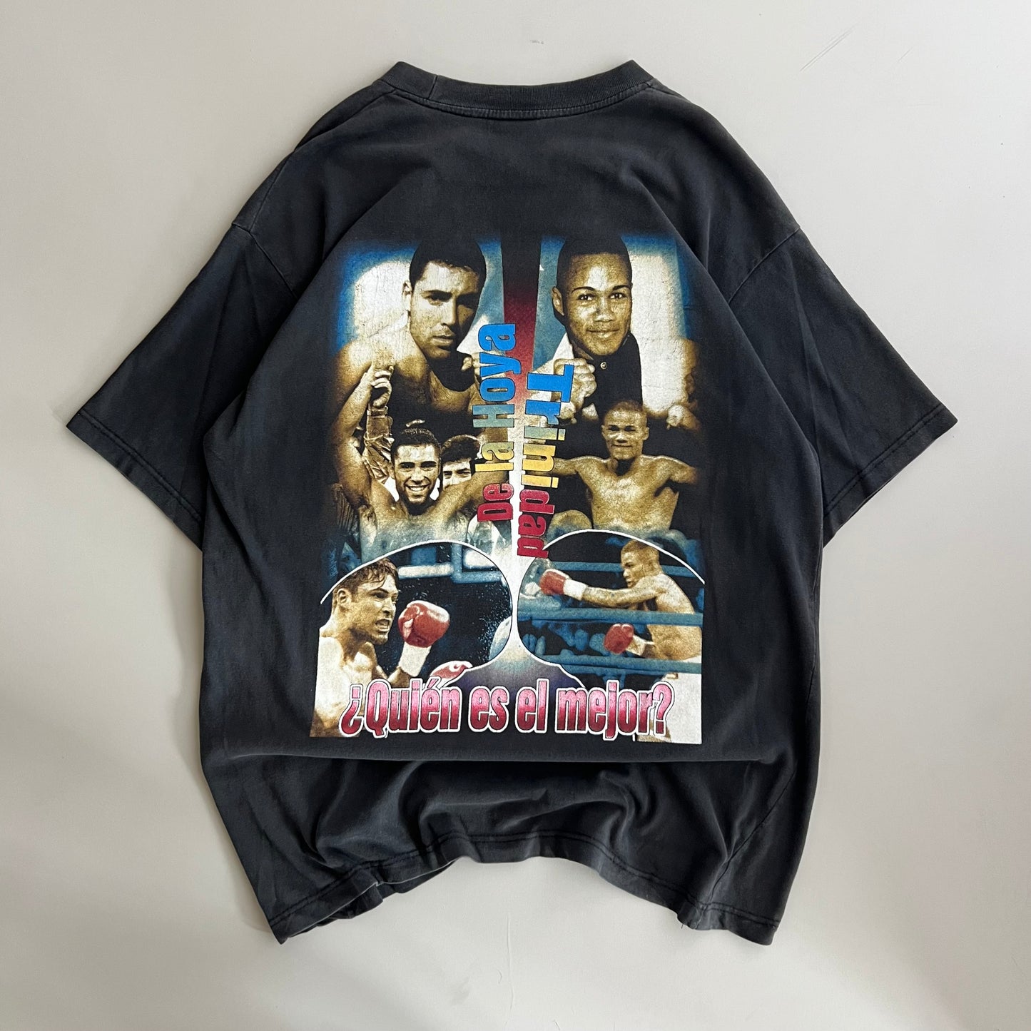 Large Oscar De La Hoya Rap T-shirt