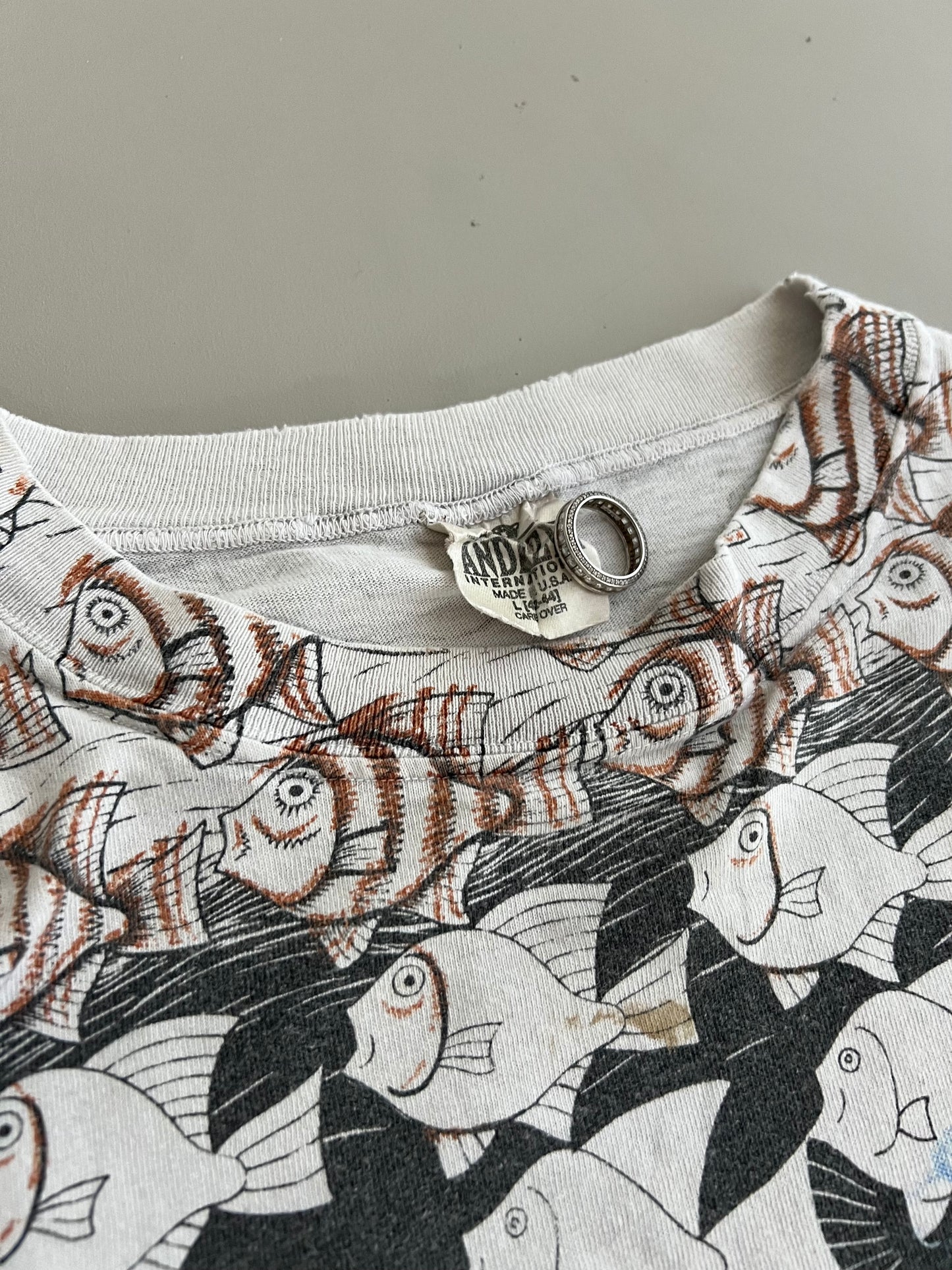Large 1991 MC Escher Art T-shirt