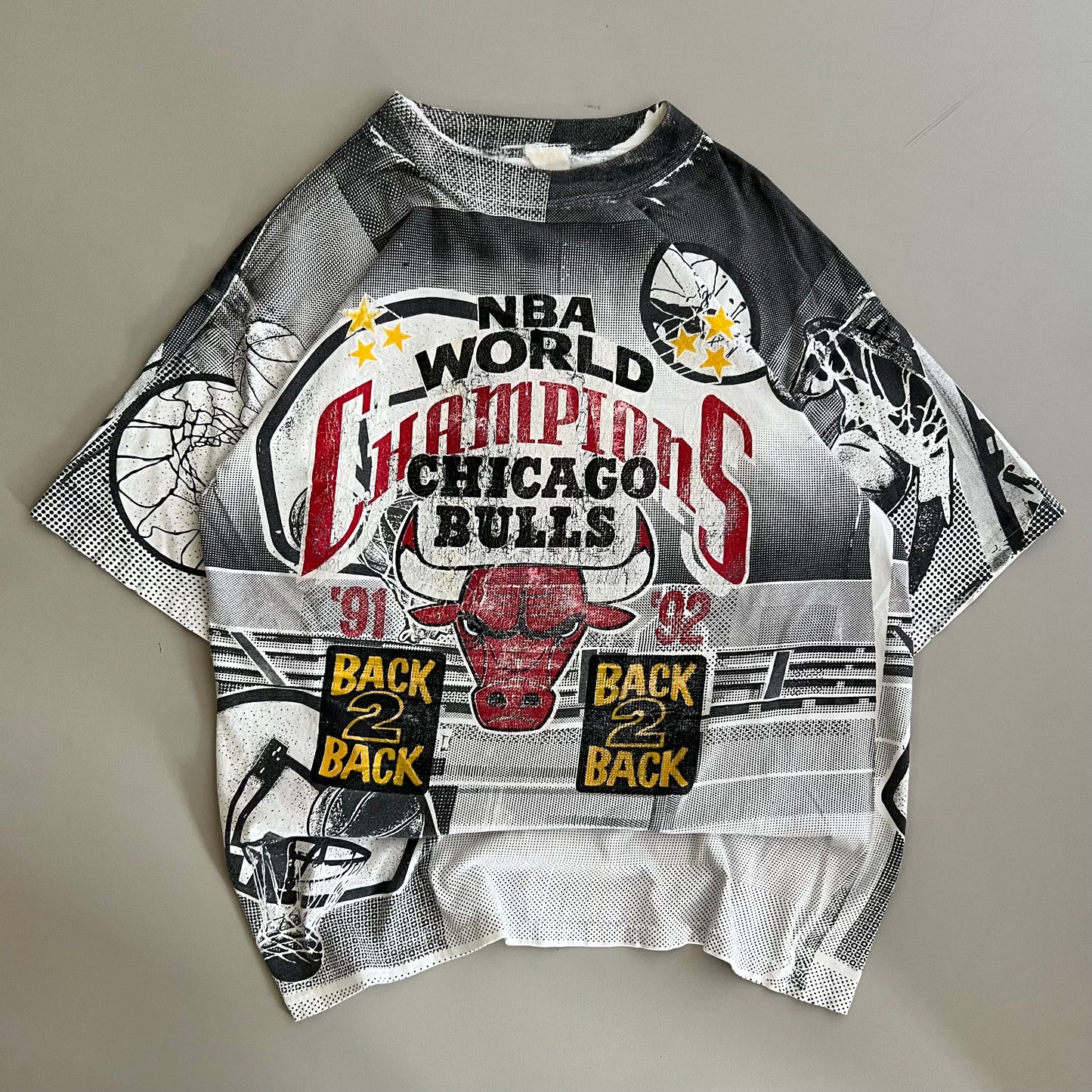 XL 1992 Chicago Bulls Back to Back T-shirt