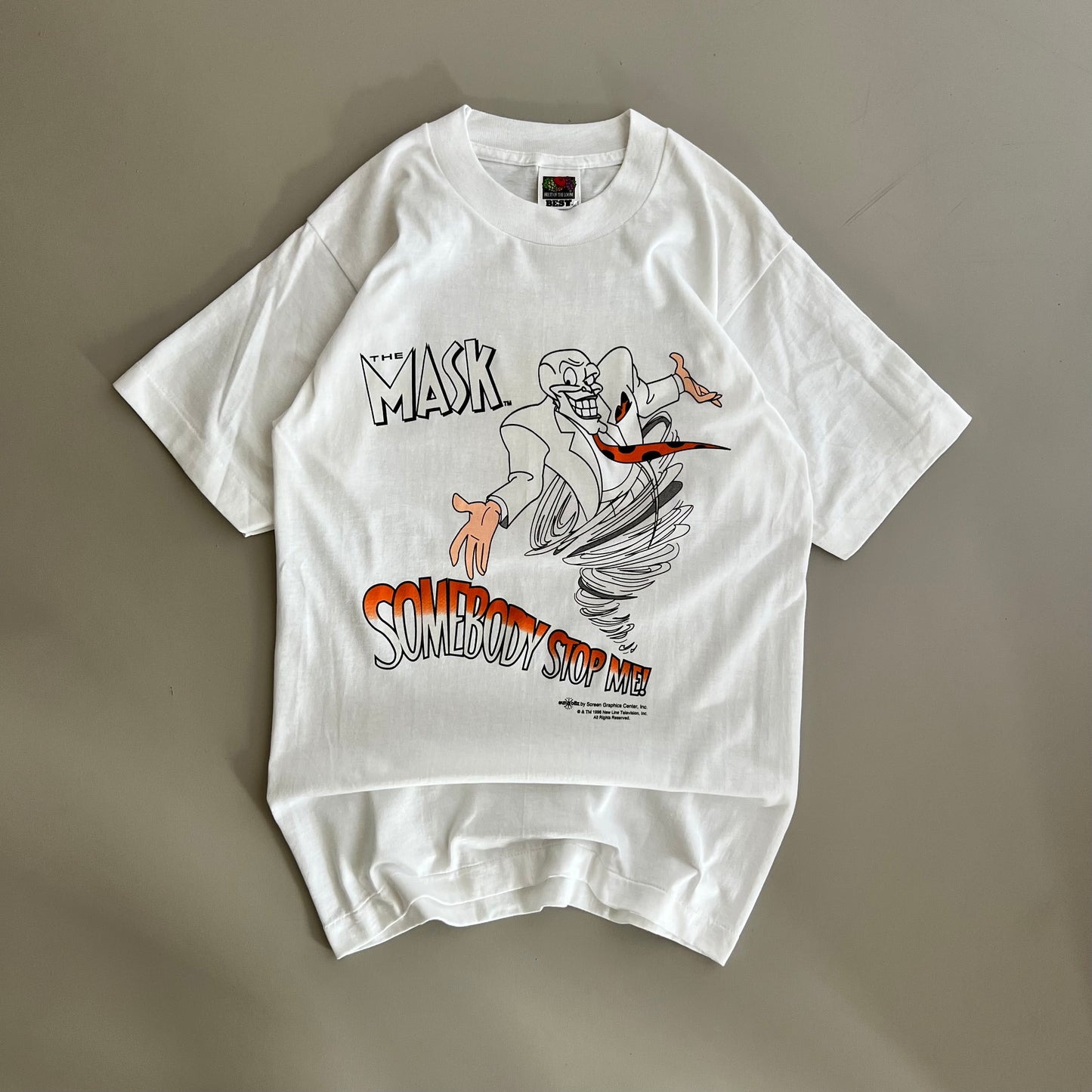 Small 1996 The Mask Somebody Stop Me T-shirt