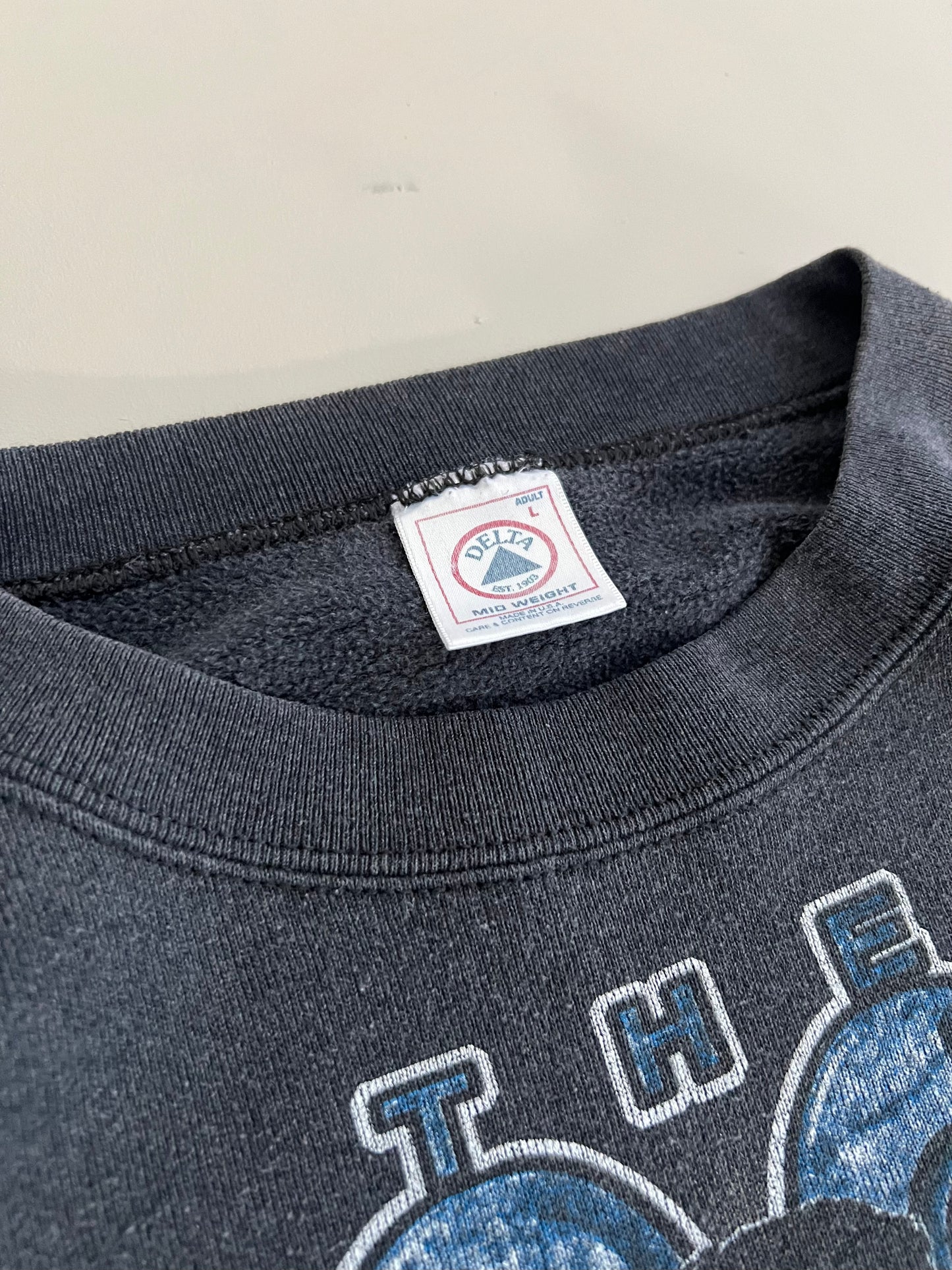 Large 90s The Rock WWF Know Your Role Sweatshirt