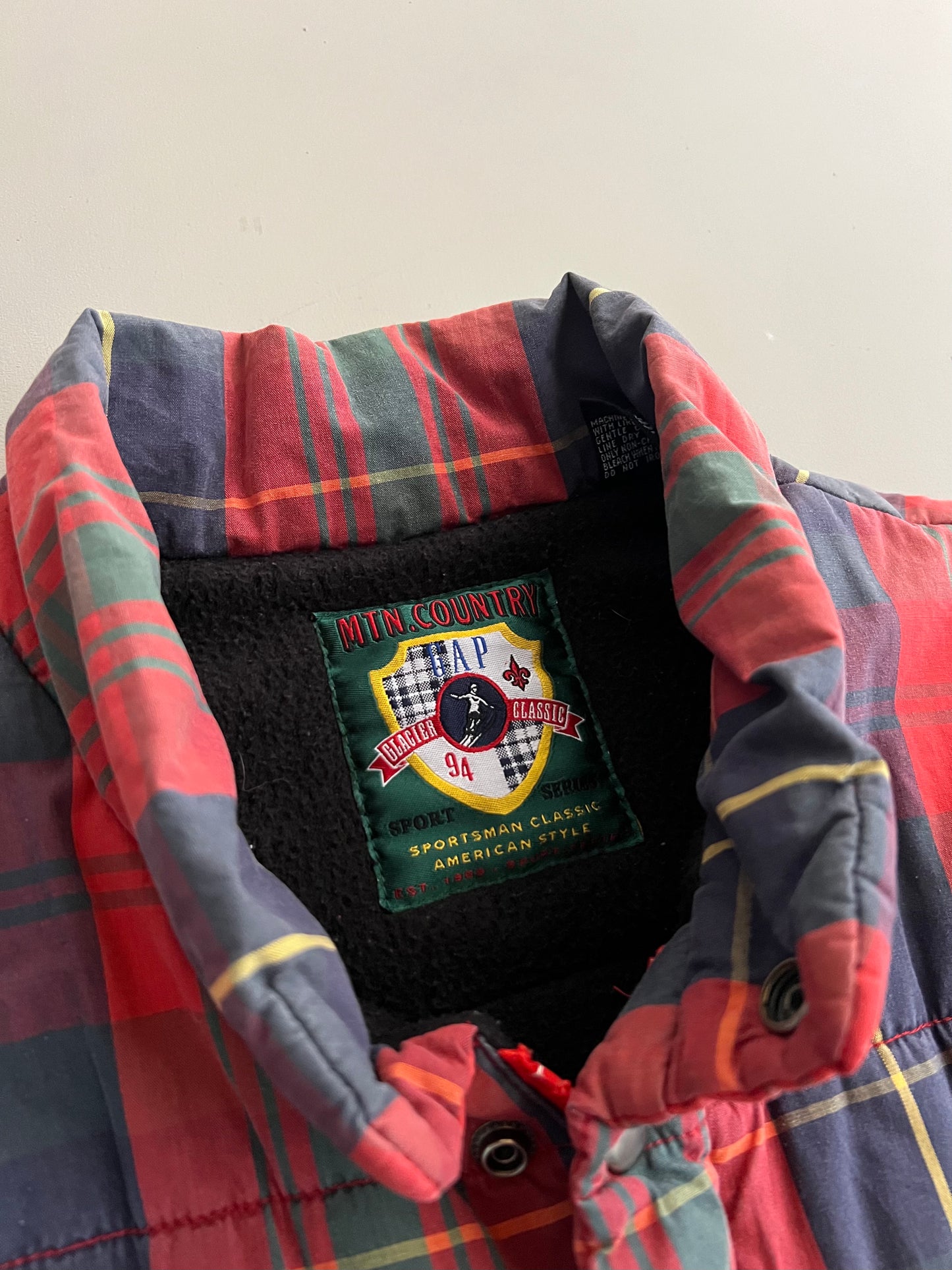 Medium 90s GAP Plaid Vest