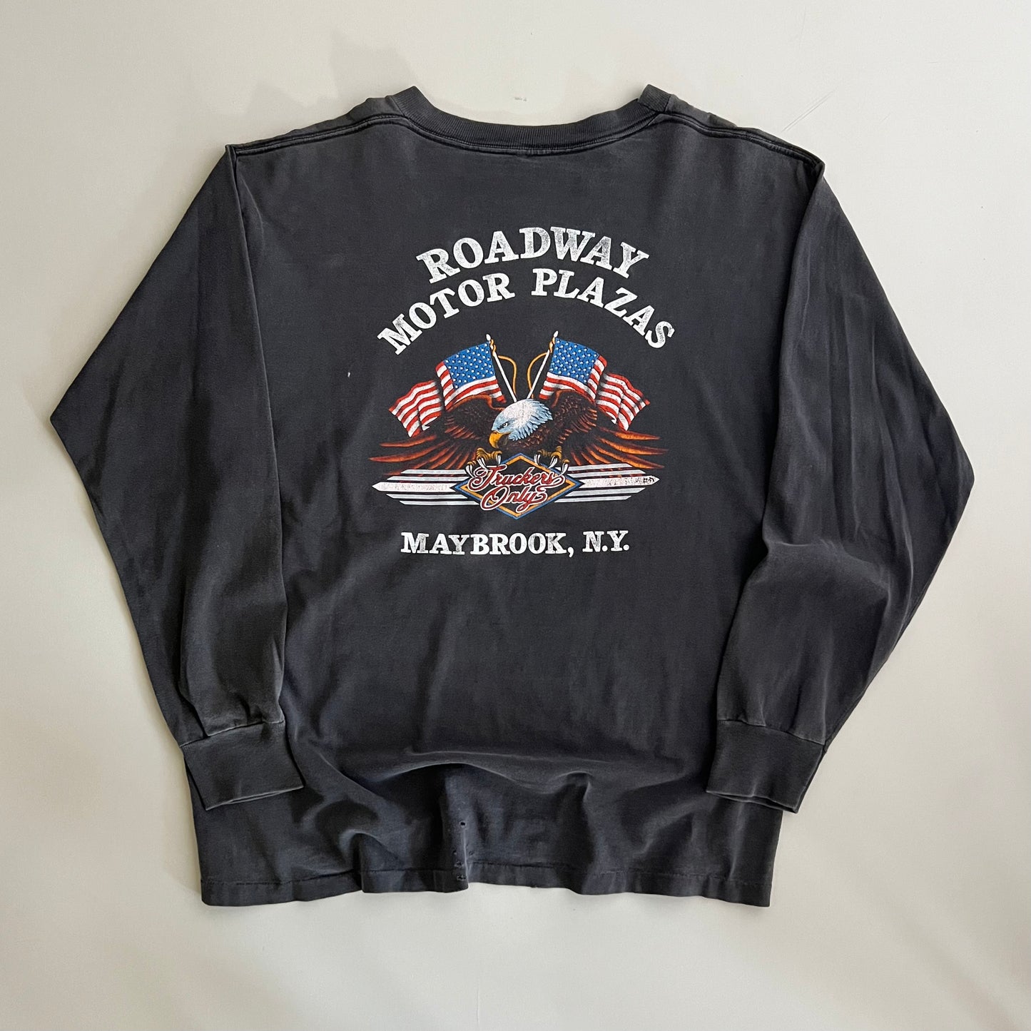 XL 1988 Harley Davidson New York 3D Emblem T-shirt