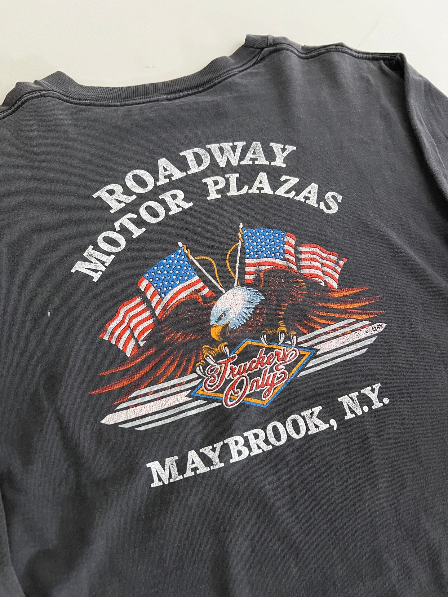 XL 1988 Harley Davidson New York 3D Emblem T-shirt