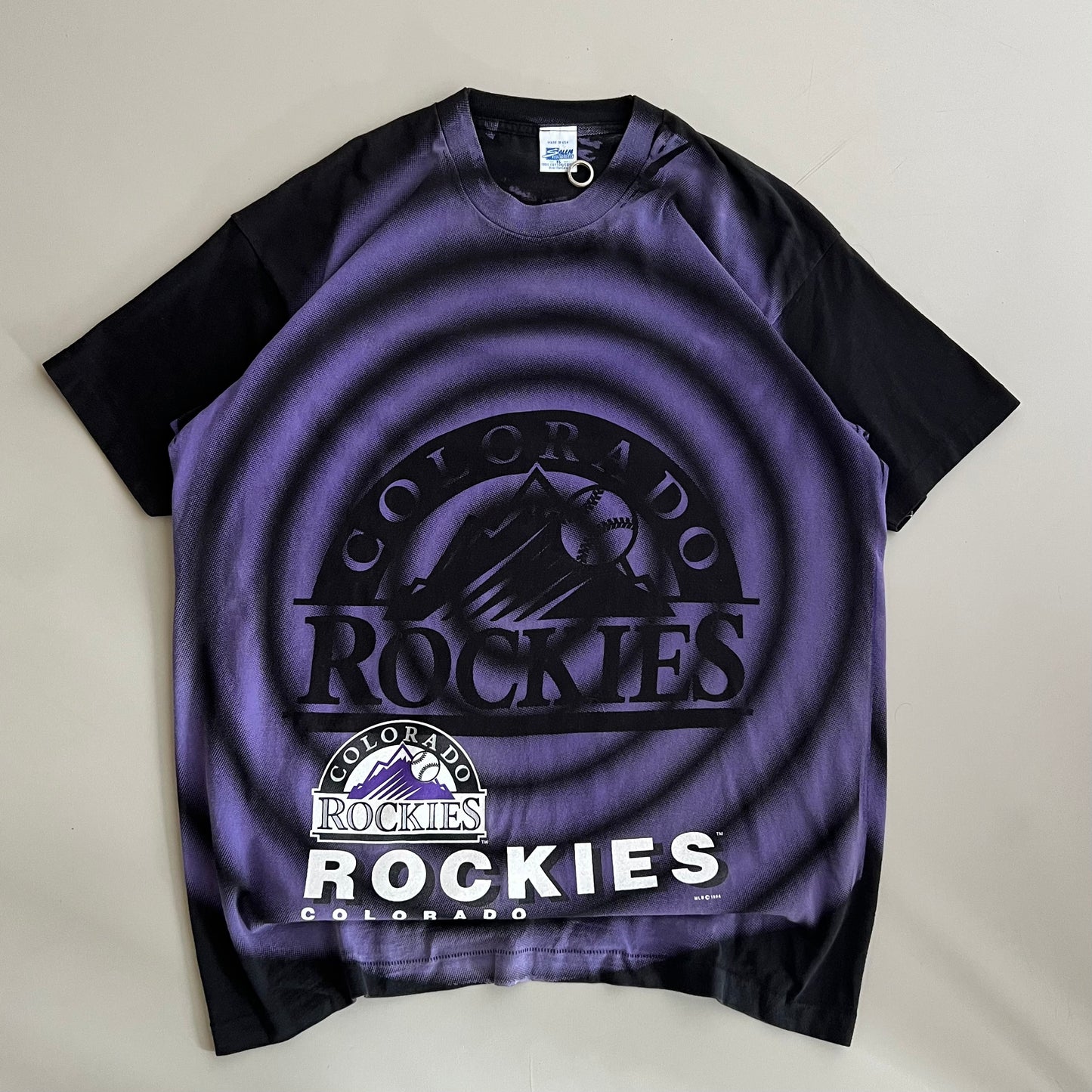 XL 1994 Colorado Rockies Salem Shadow T-shirt