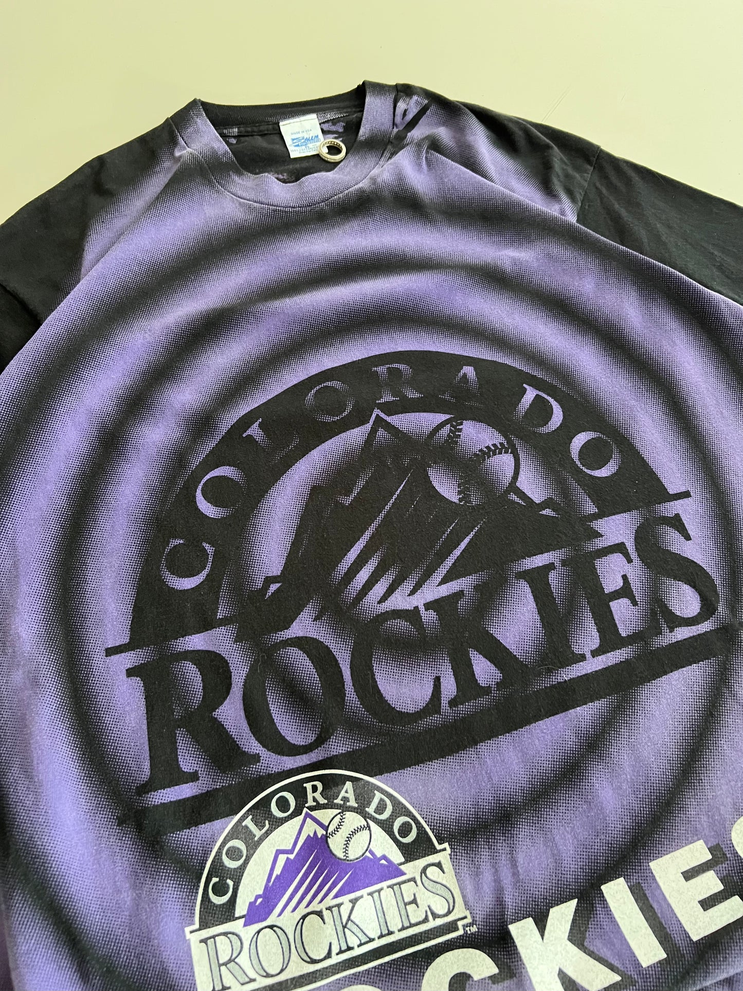 XL 1994 Colorado Rockies Salem Shadow T-shirt