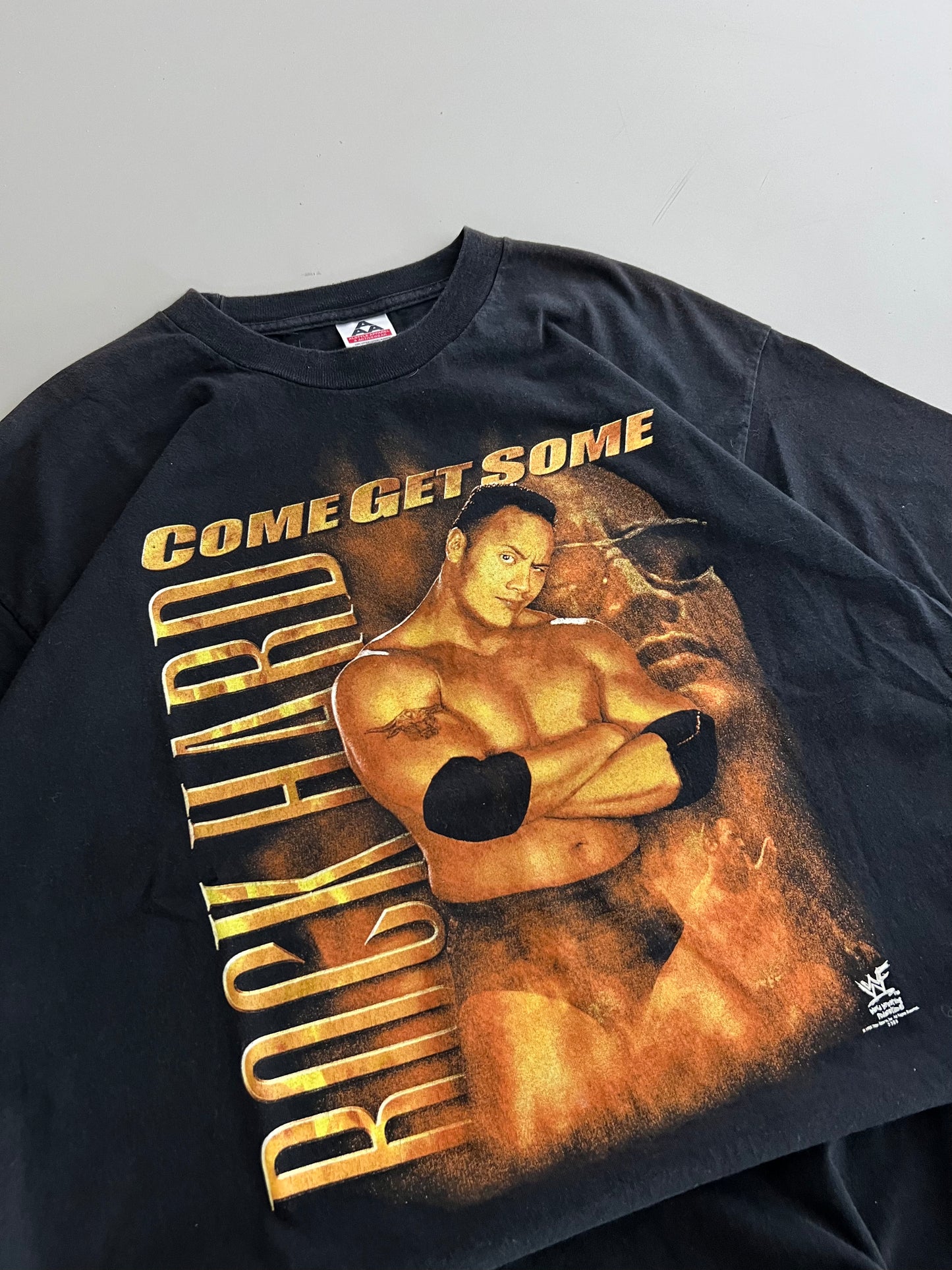 XL 1998 WWF The Rock Come Get Some T-shirt