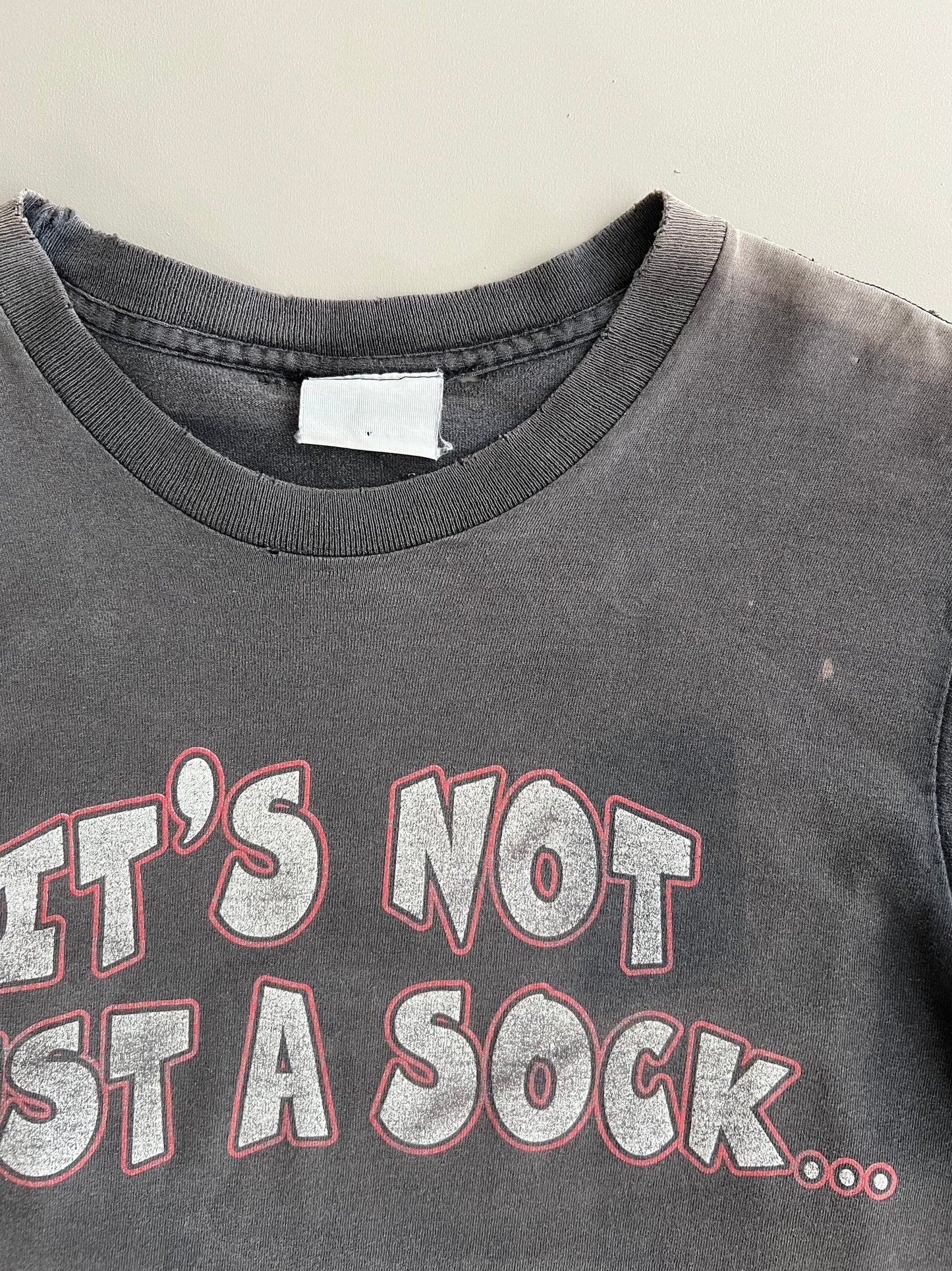 XL 90s Mick Foley Mr. Socko WWF T-shirt