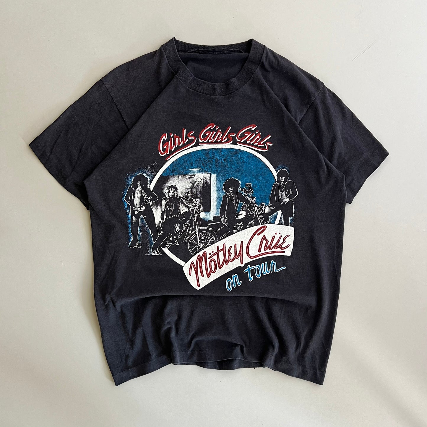 Medium 80s Motley Crue x Whitesnake Tour T-shirt