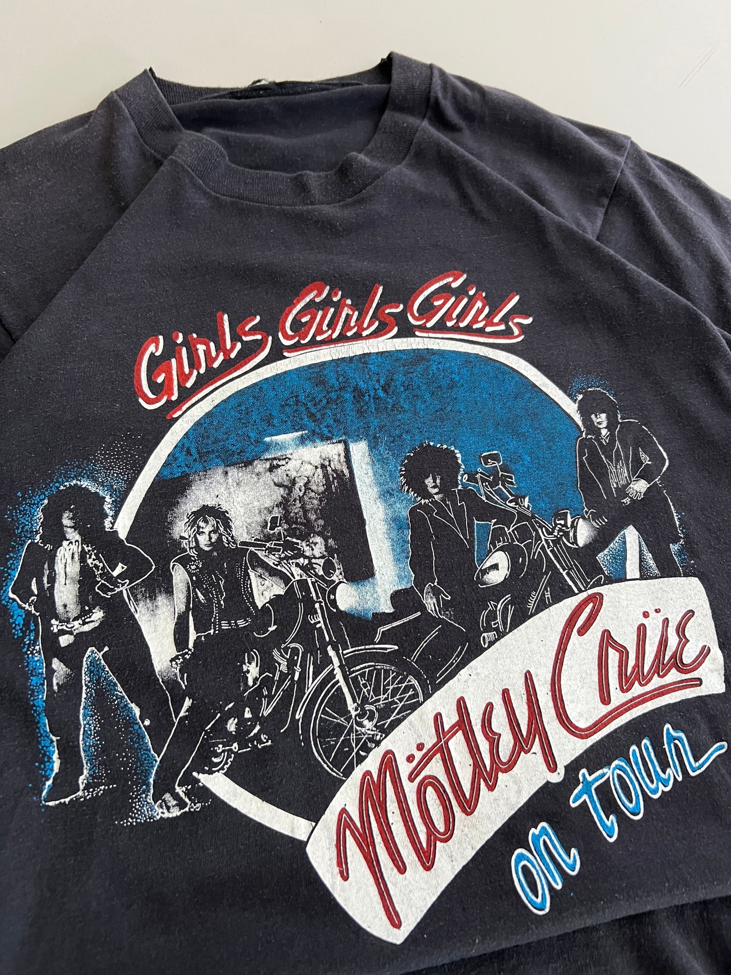 Medium 80s Motley Crue x Whitesnake Tour T-shirt