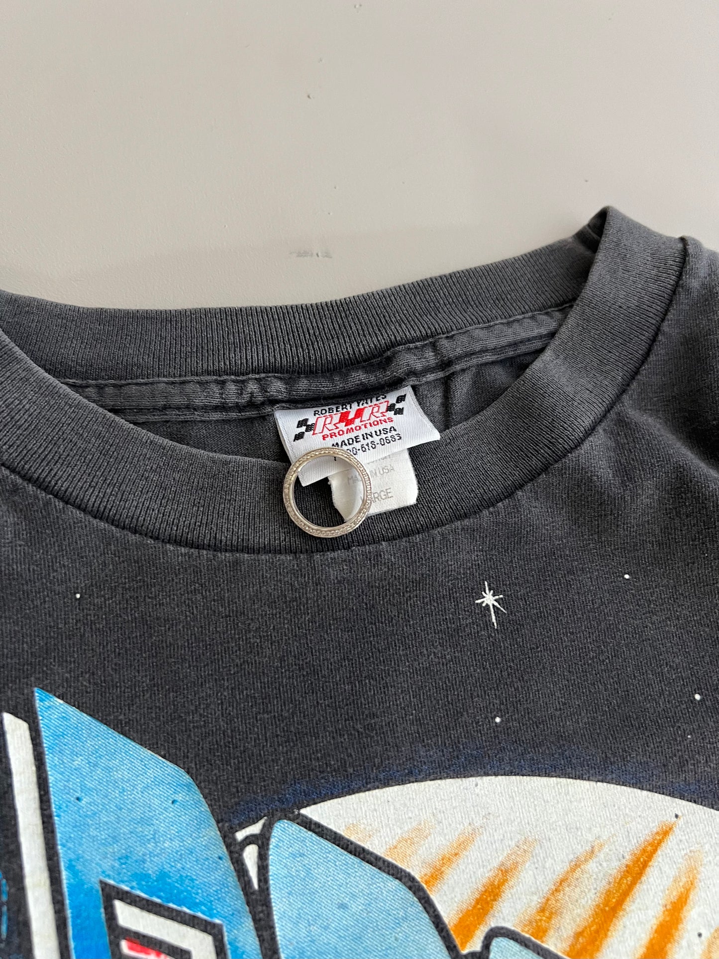Large 1994 Ernie Irvin Rocket Man AOP T-shirt
