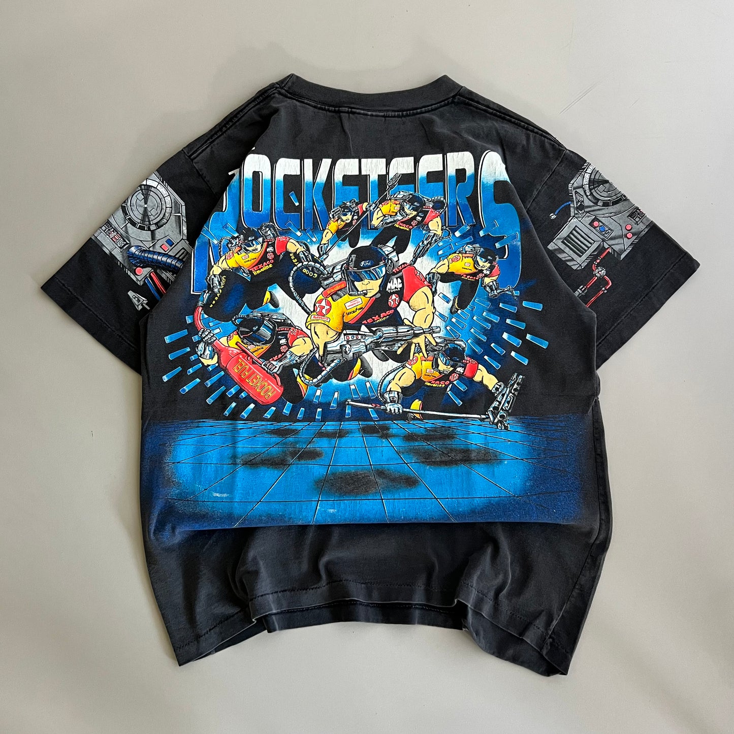 Large 1994 Ernie Irvin Rocket Man AOP T-shirt
