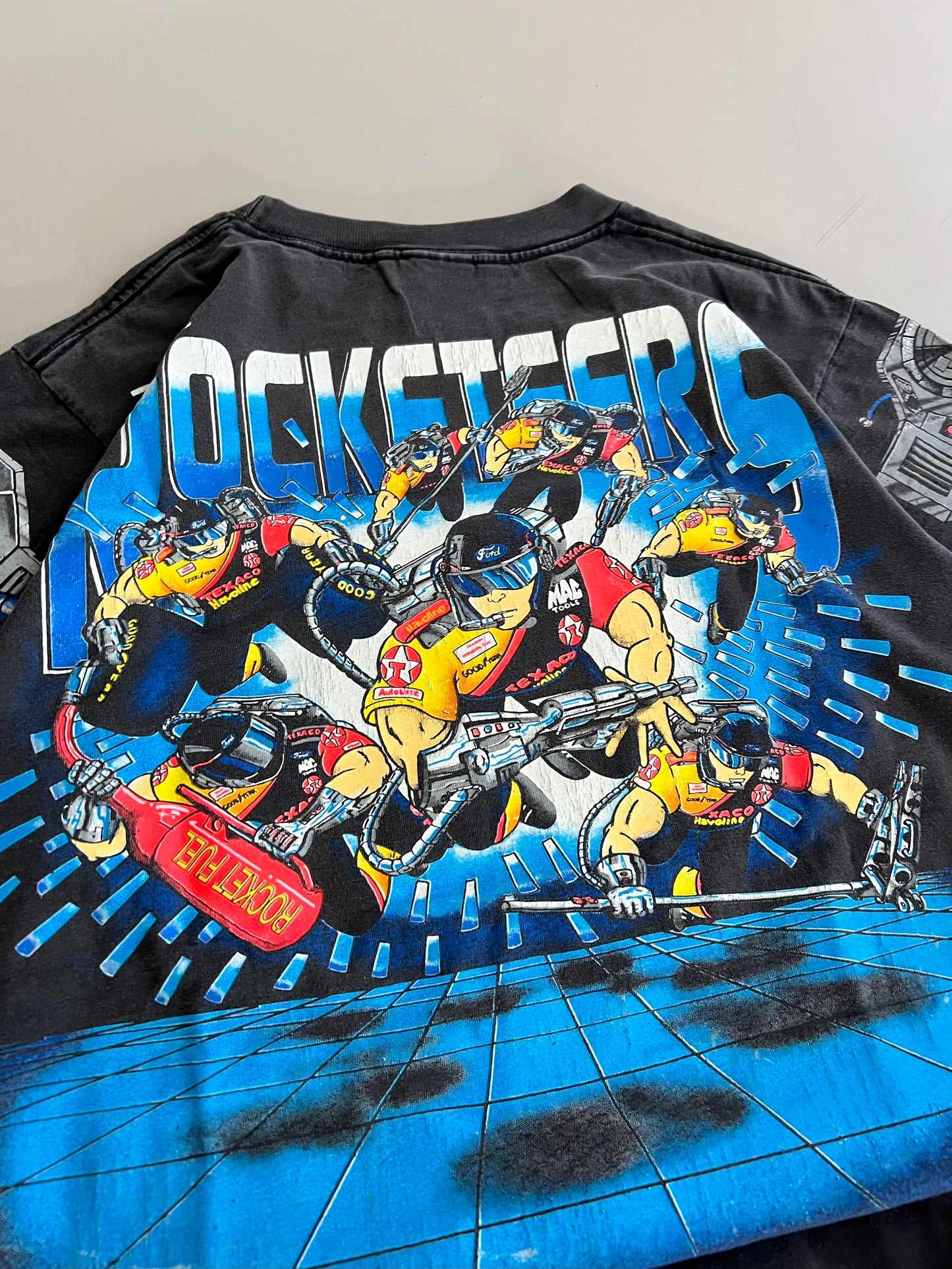 Large 1994 Ernie Irvin Rocket Man AOP T-shirt
