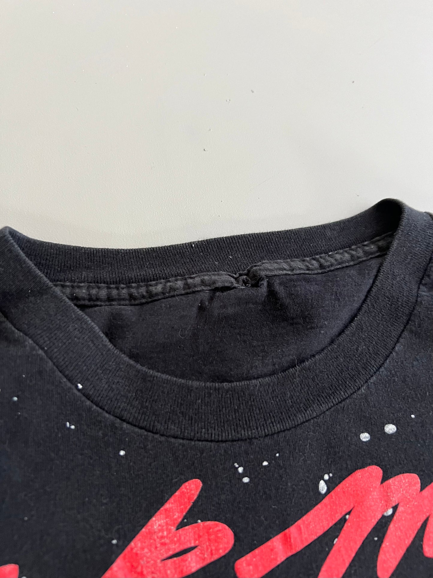 2XL 90s Mark Martin Splatter AOP T-shirt