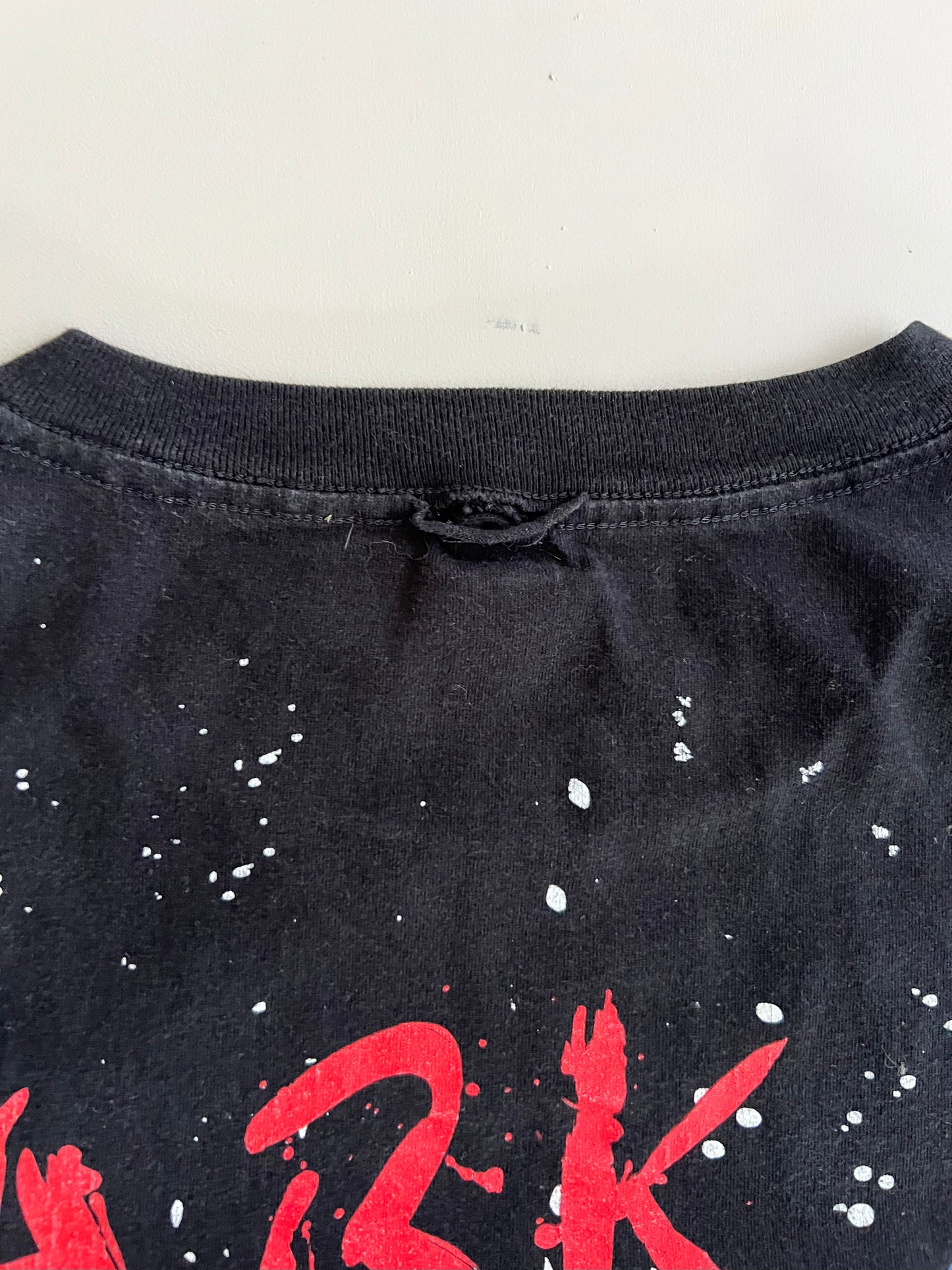 2XL 90s Mark Martin Splatter AOP T-shirt