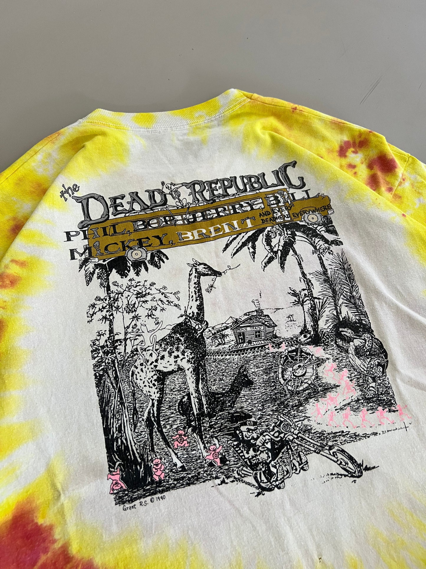 XL 1990 Grateful Dead Dead Republic T-shirt