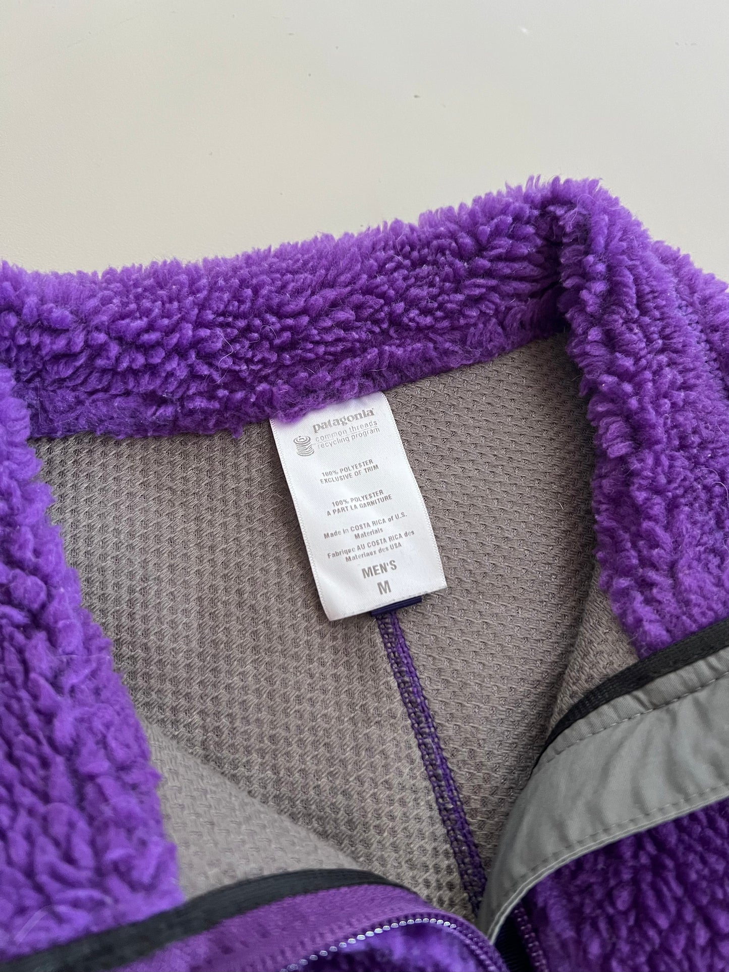 Medium 2000s Patagonia Purple Deep Pile Fleece