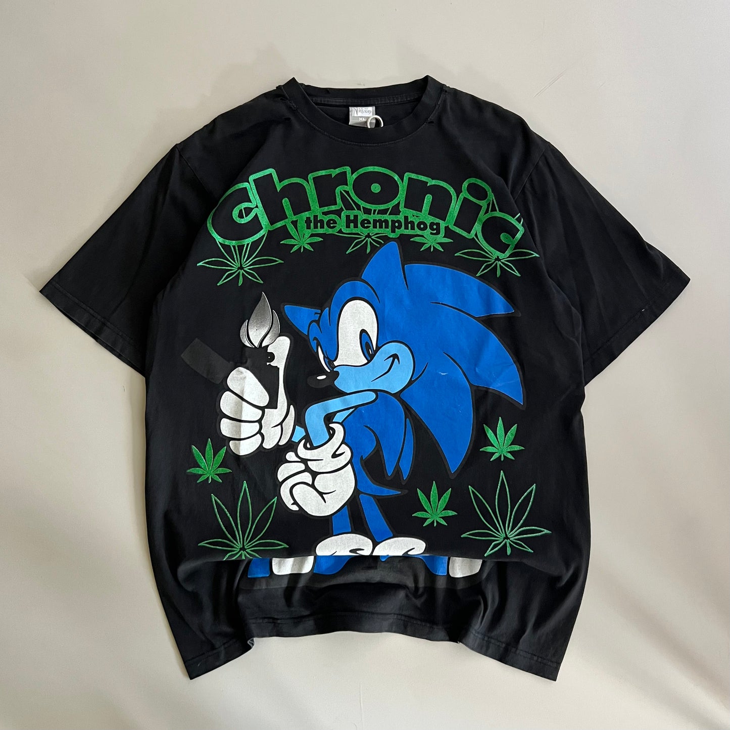 XL Y2K Chronic the HempHog T-shirt