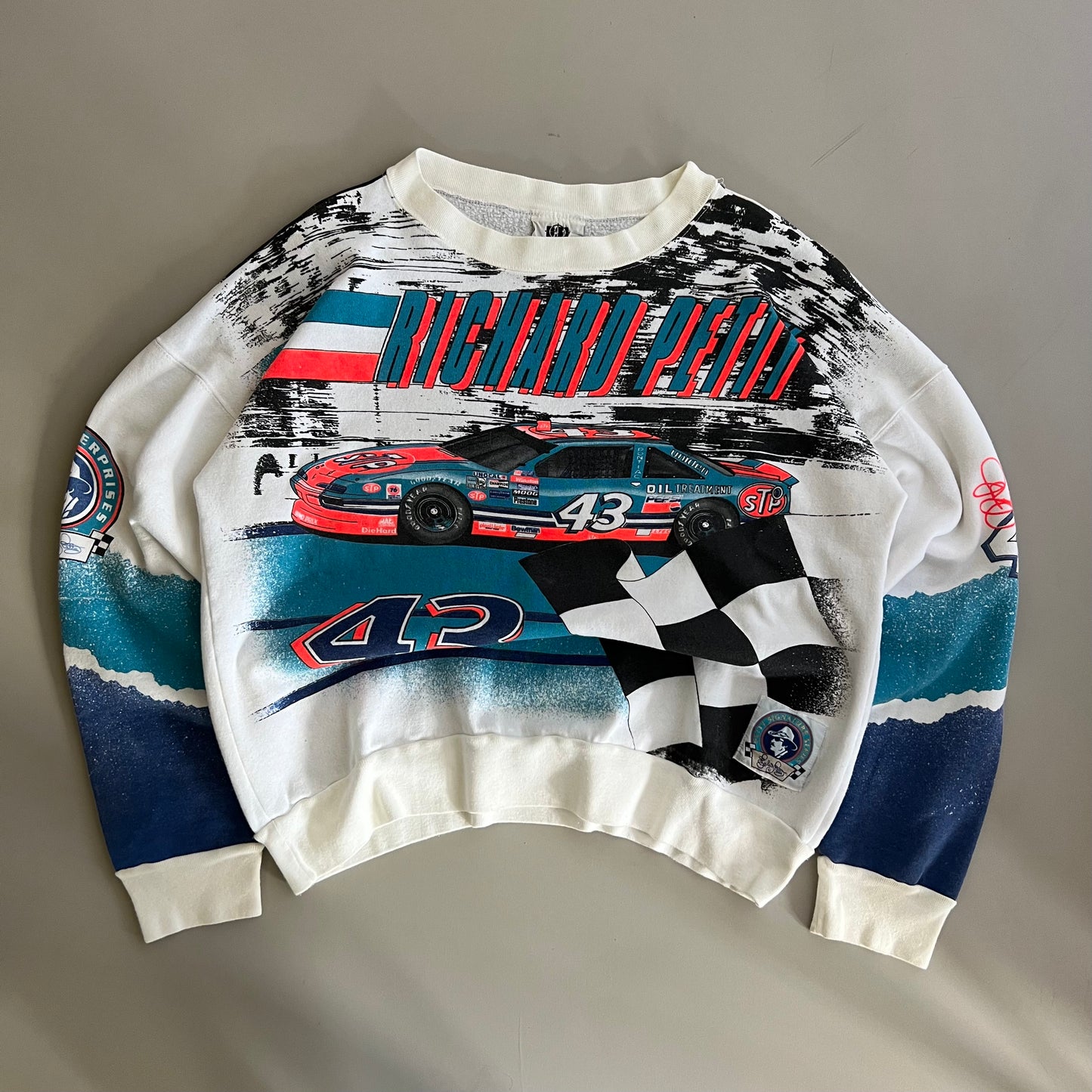Large 1992 Richard Petty AOP Sweatshirt