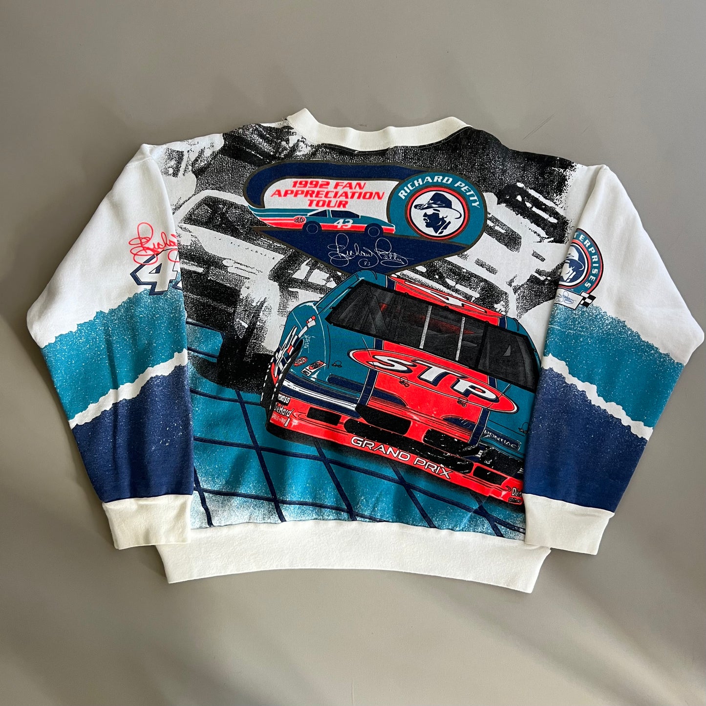 Large 1992 Richard Petty AOP Sweatshirt