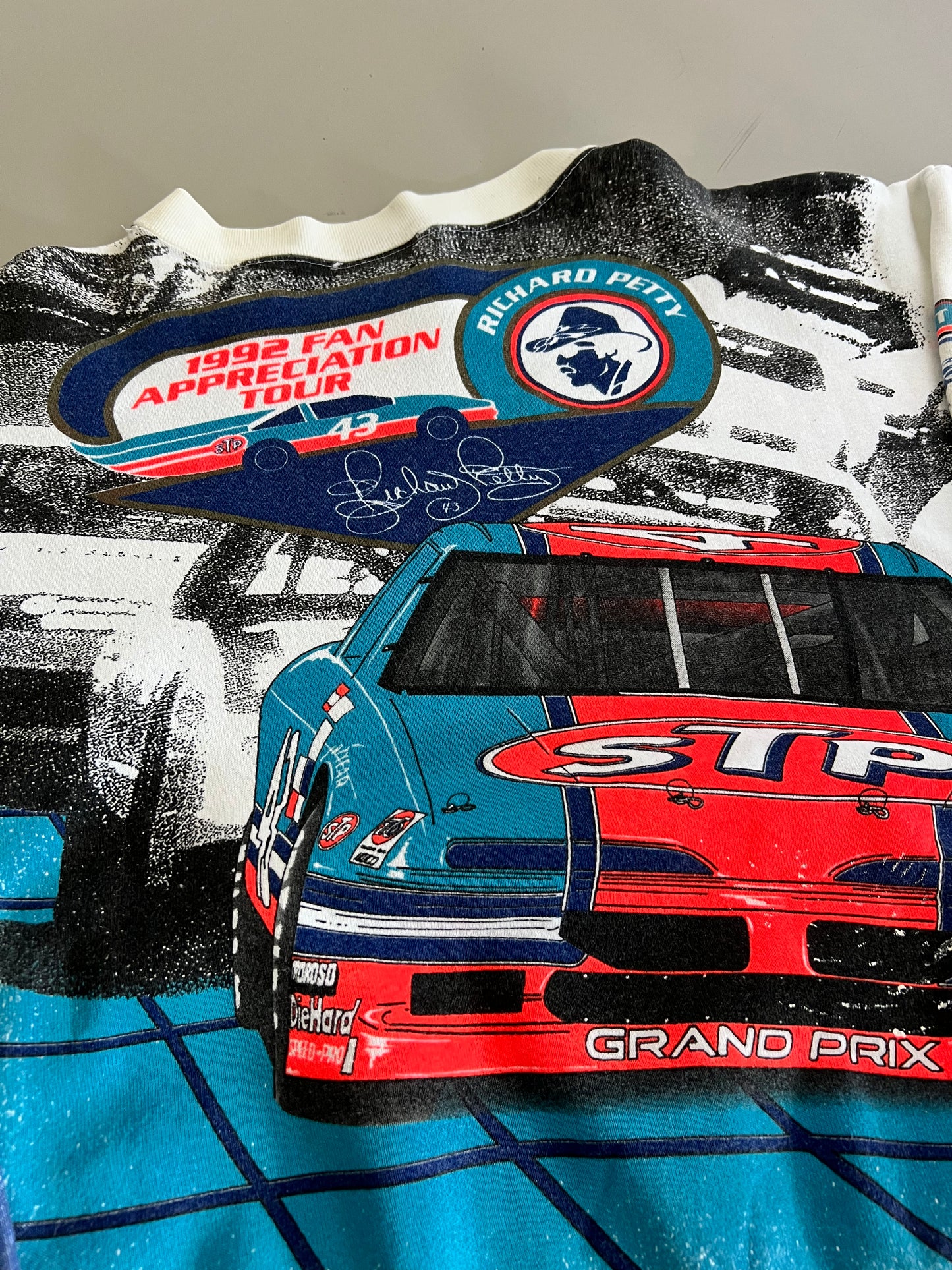 Large 1992 Richard Petty AOP Sweatshirt