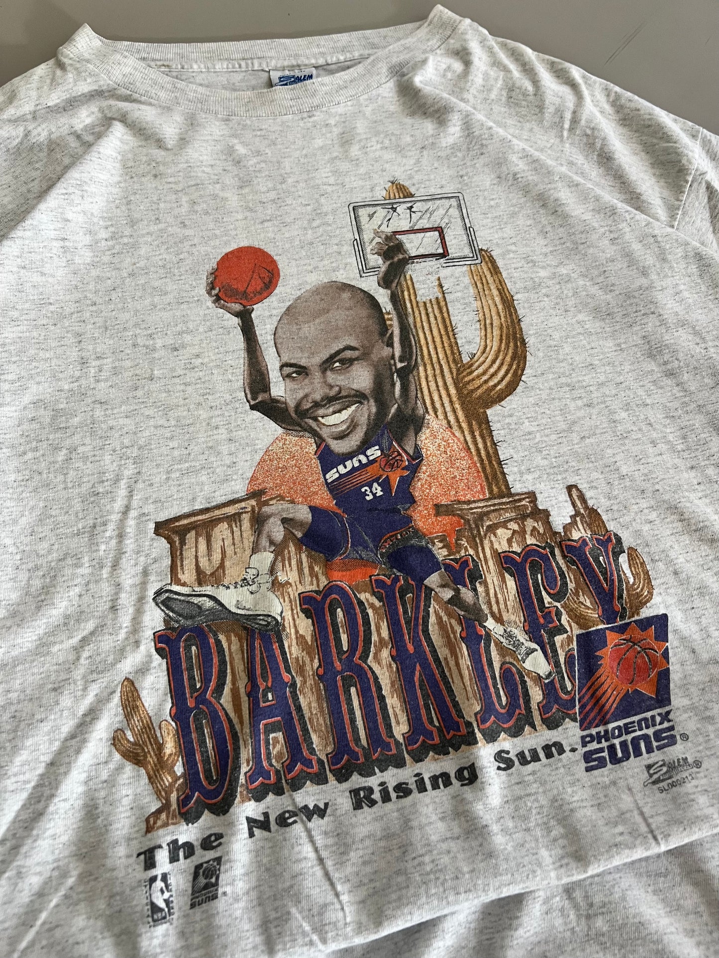 XL 90s Phoenix Suns Charles Barkley Salem T-shirt