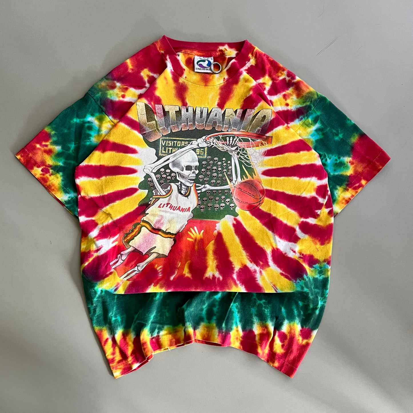 Large 1992 Grateful Dead Lithuania T-shirt