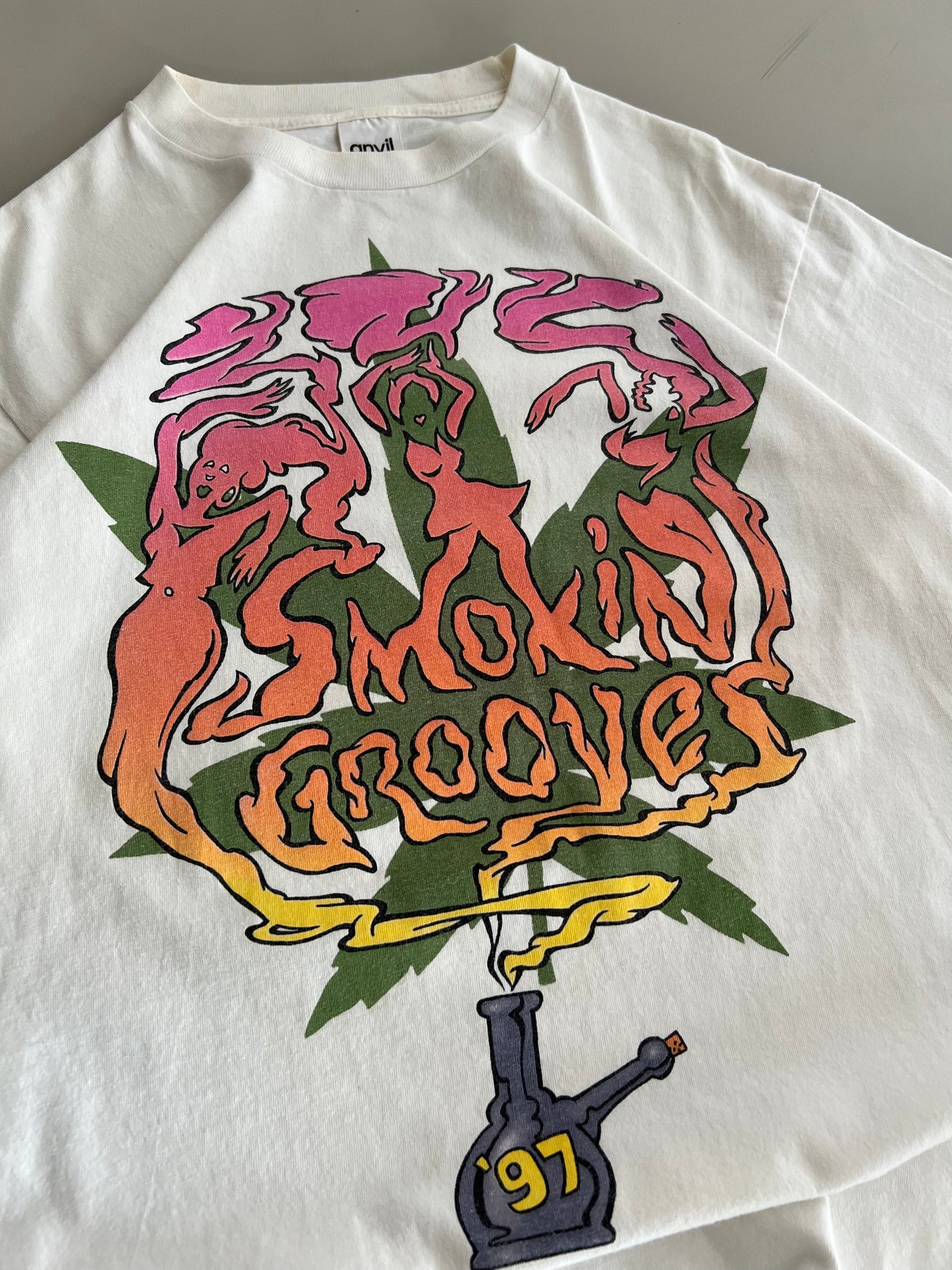 XL 1997 Smokin Grooves Music T-shirt