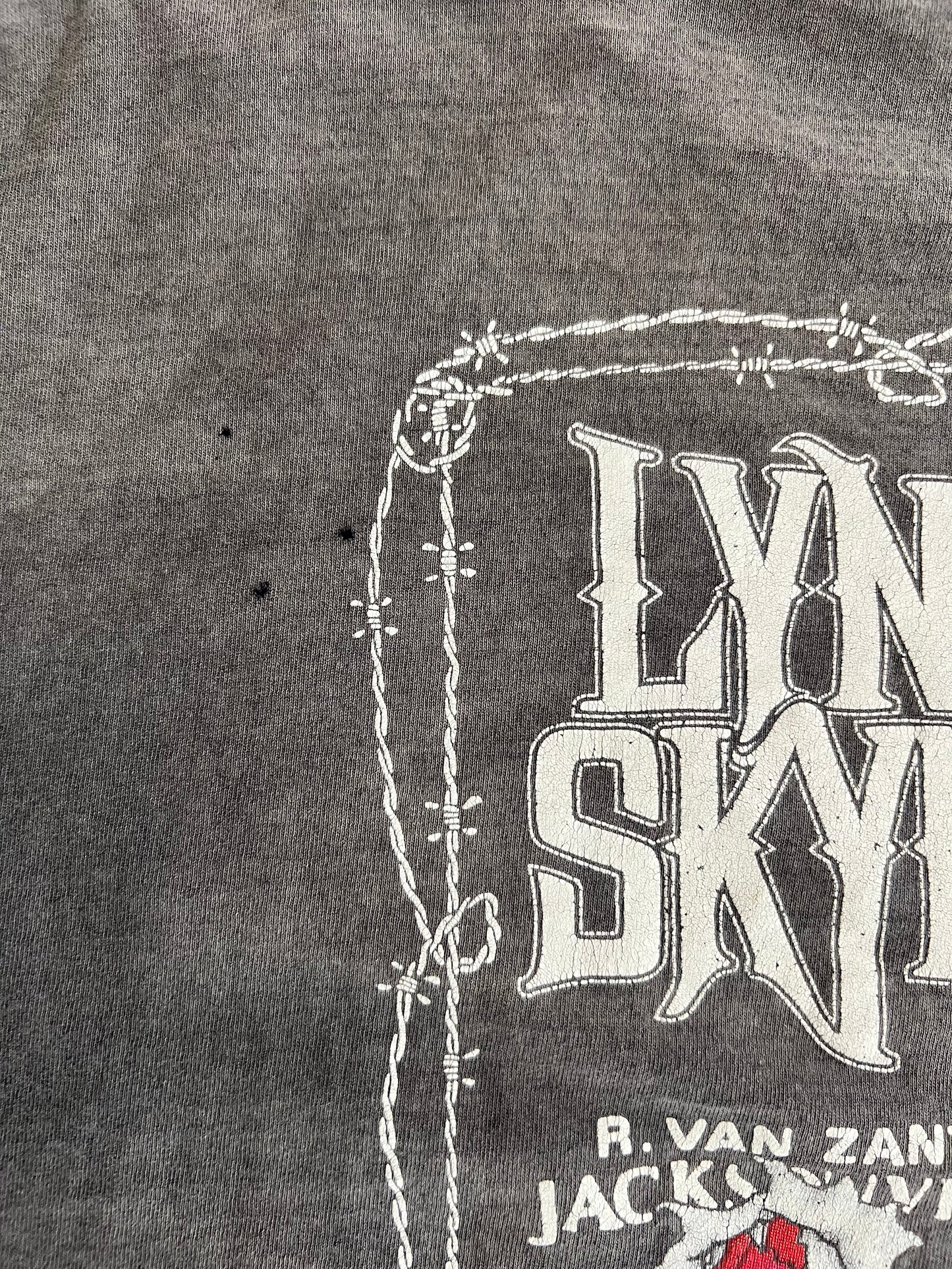Large 90s Lynyrd Skynyrd Jack Daniels AOP T-shirt