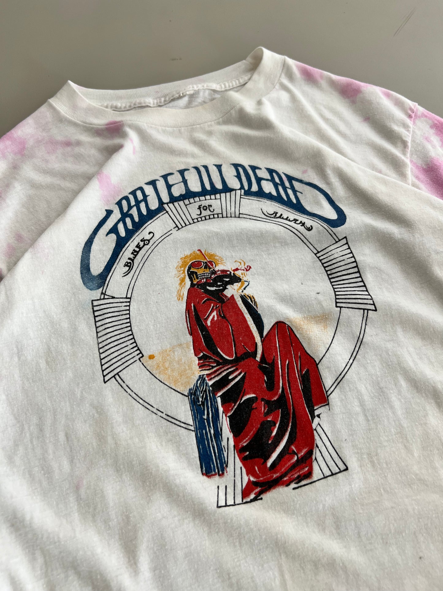 Medium 80s Grateful Dead Blue For Allah T-shirt