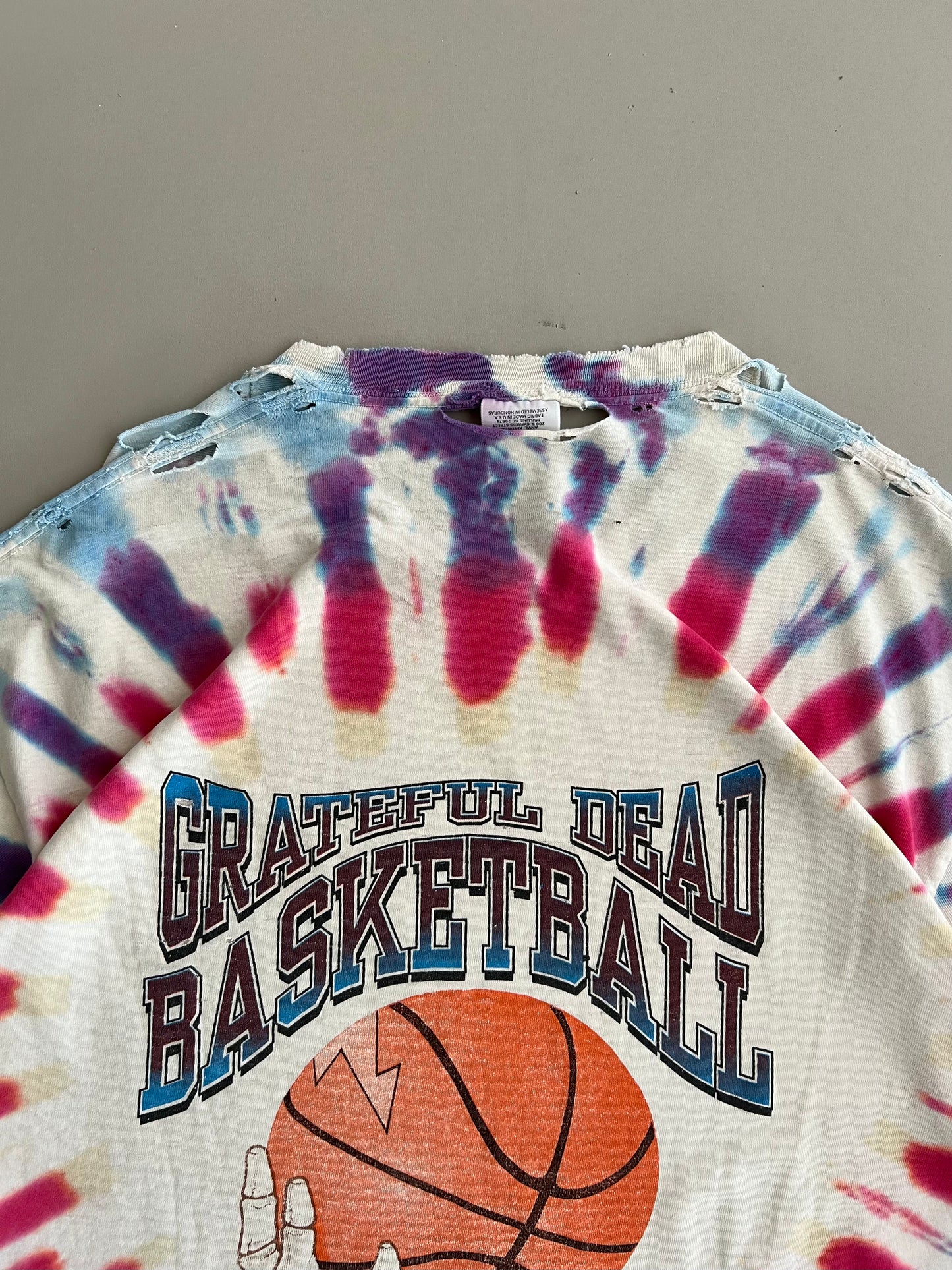 XL 1995 Grateful Dead Basketball T-shirt