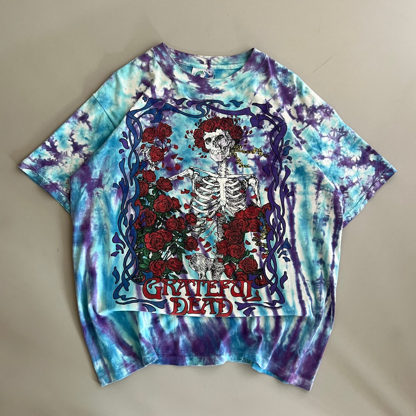 XL 1990 Grateful Dead Bertha Tie Dye T-shirt