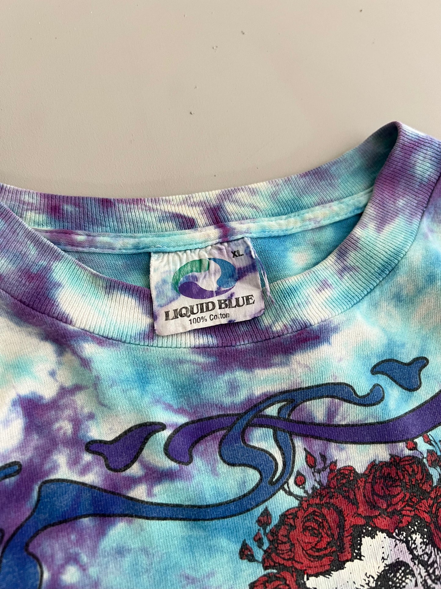 XL 1990 Grateful Dead Bertha Tie Dye T-shirt