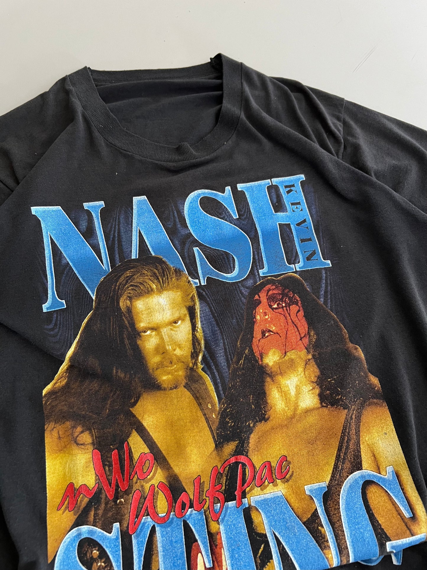 Small 90s Kevin Nash Rap Style T-shirt