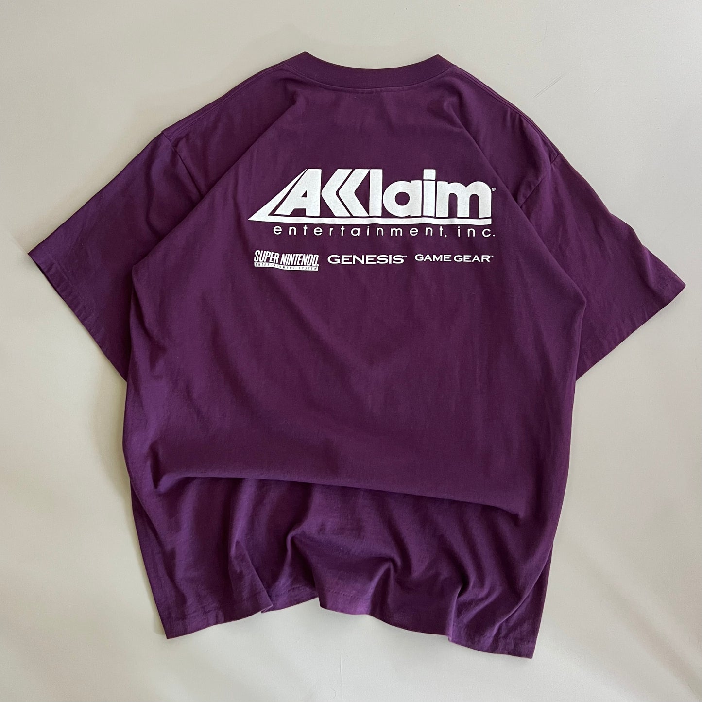 XL 90s NBA Jam Plum T-shirt