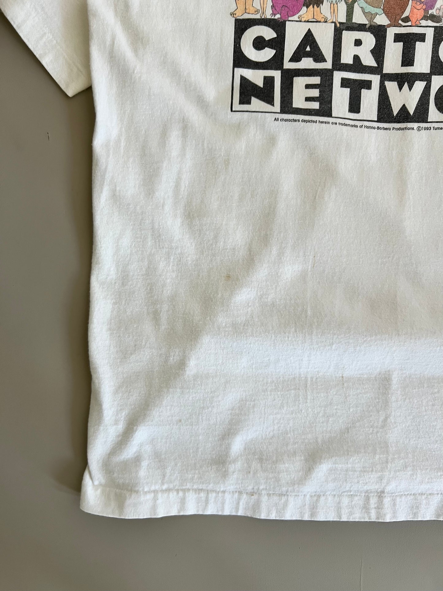 XL 1993 Cartoon Network Box Logo T-shirt