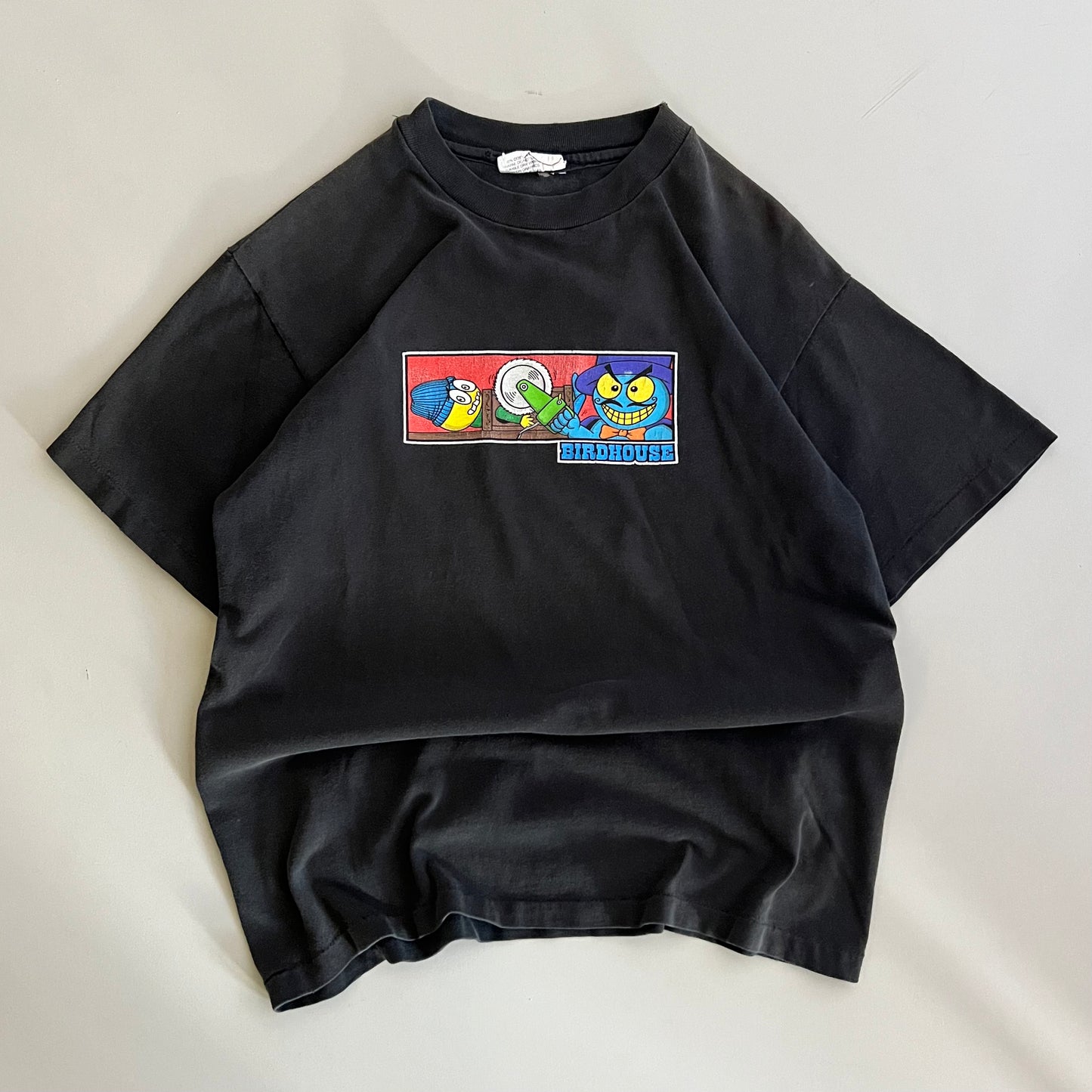 Medium 90s Birdhouse Box Logo T-shirt