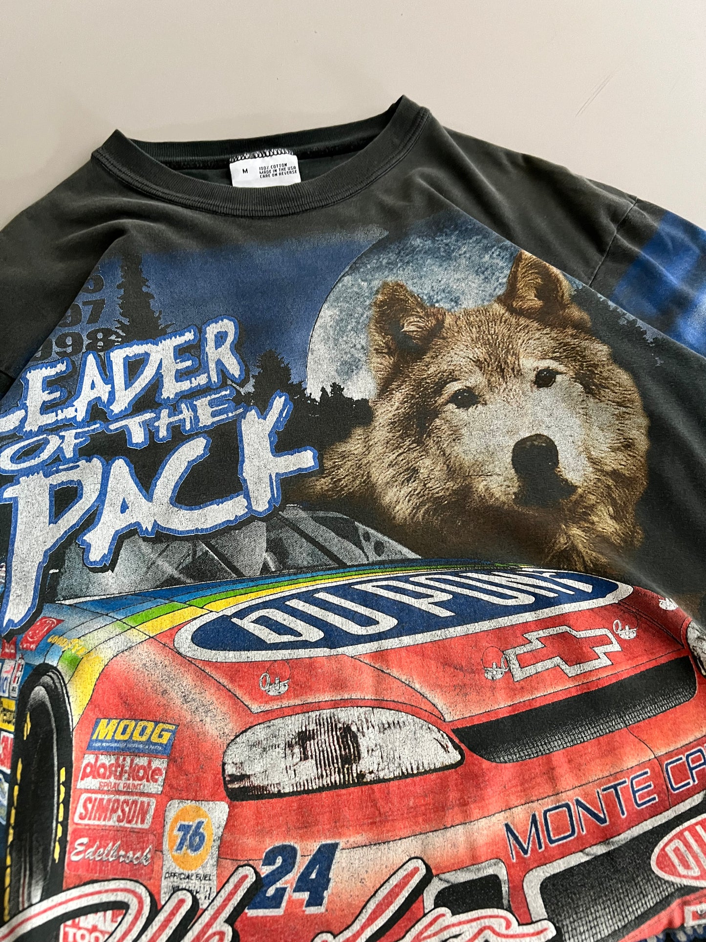 Medium 1998 Jeff Gordon Leader of the Pack AOP T-shirt