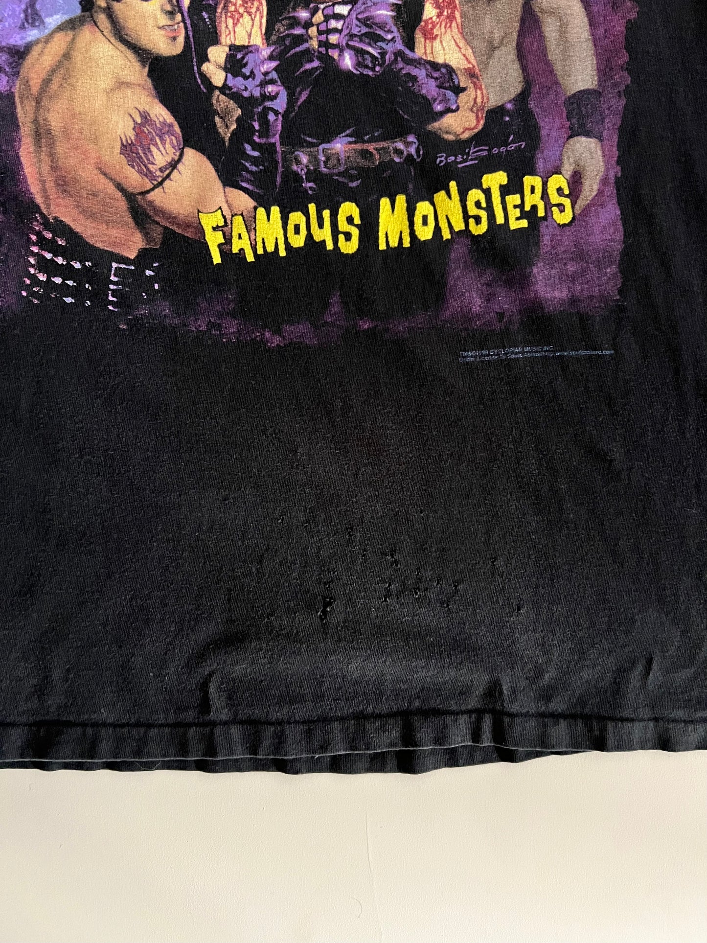XL 1999 The Misfits Famous Monsters T-shirt