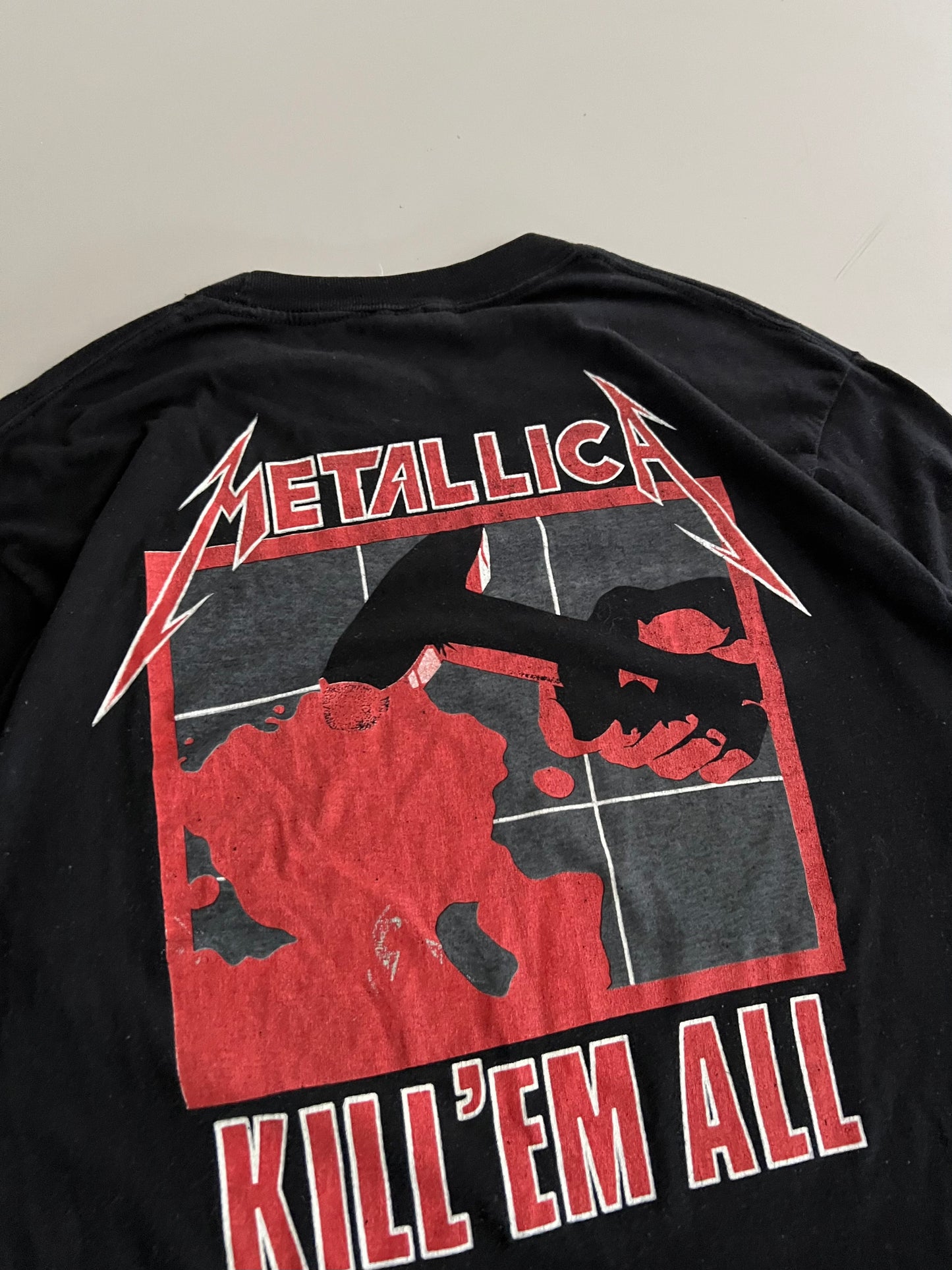XL 1987 Metallica Kill' Em All T-shirt