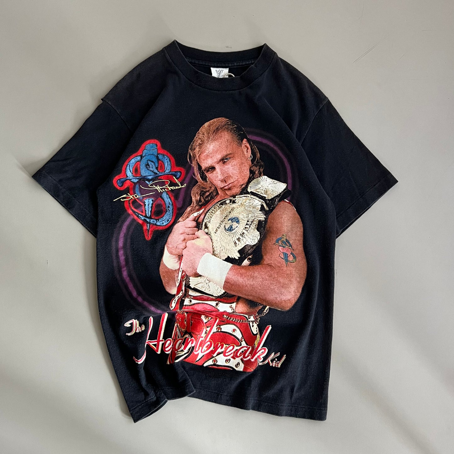 Small 1996 Shawn Michaels Heartbreak Kid WWF T-shirt