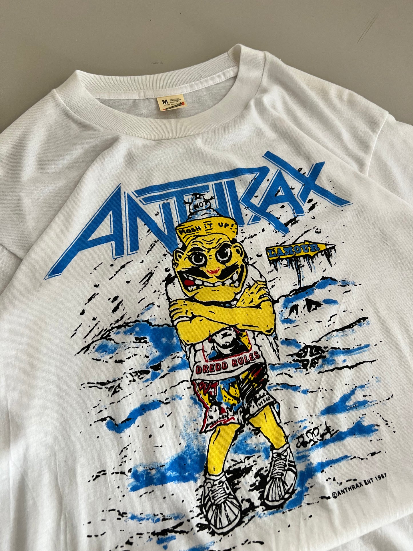 Medium 1987 Anthrax T-shirt